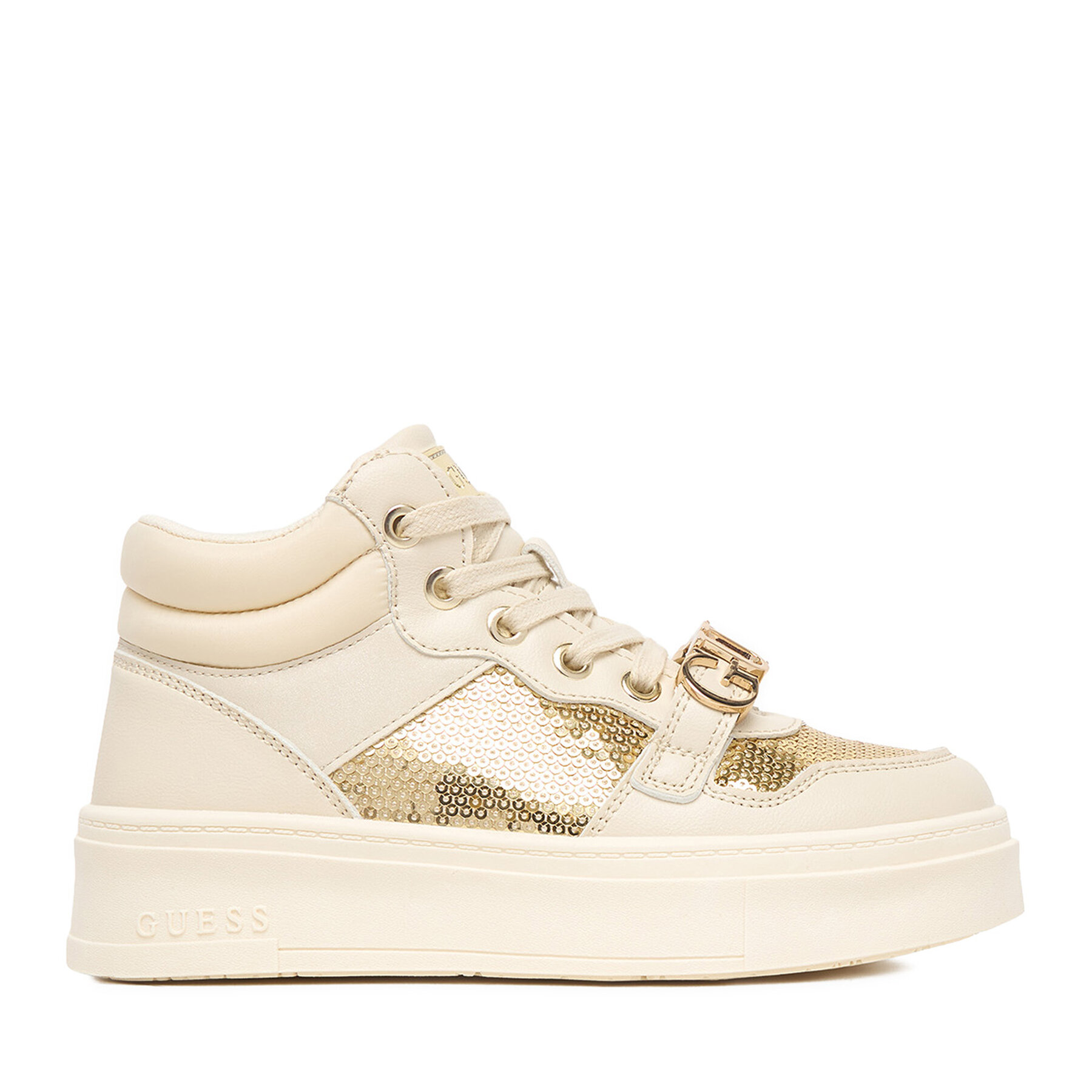 Sportcipők Guess CEOWB-AVO-357-05 Ekru