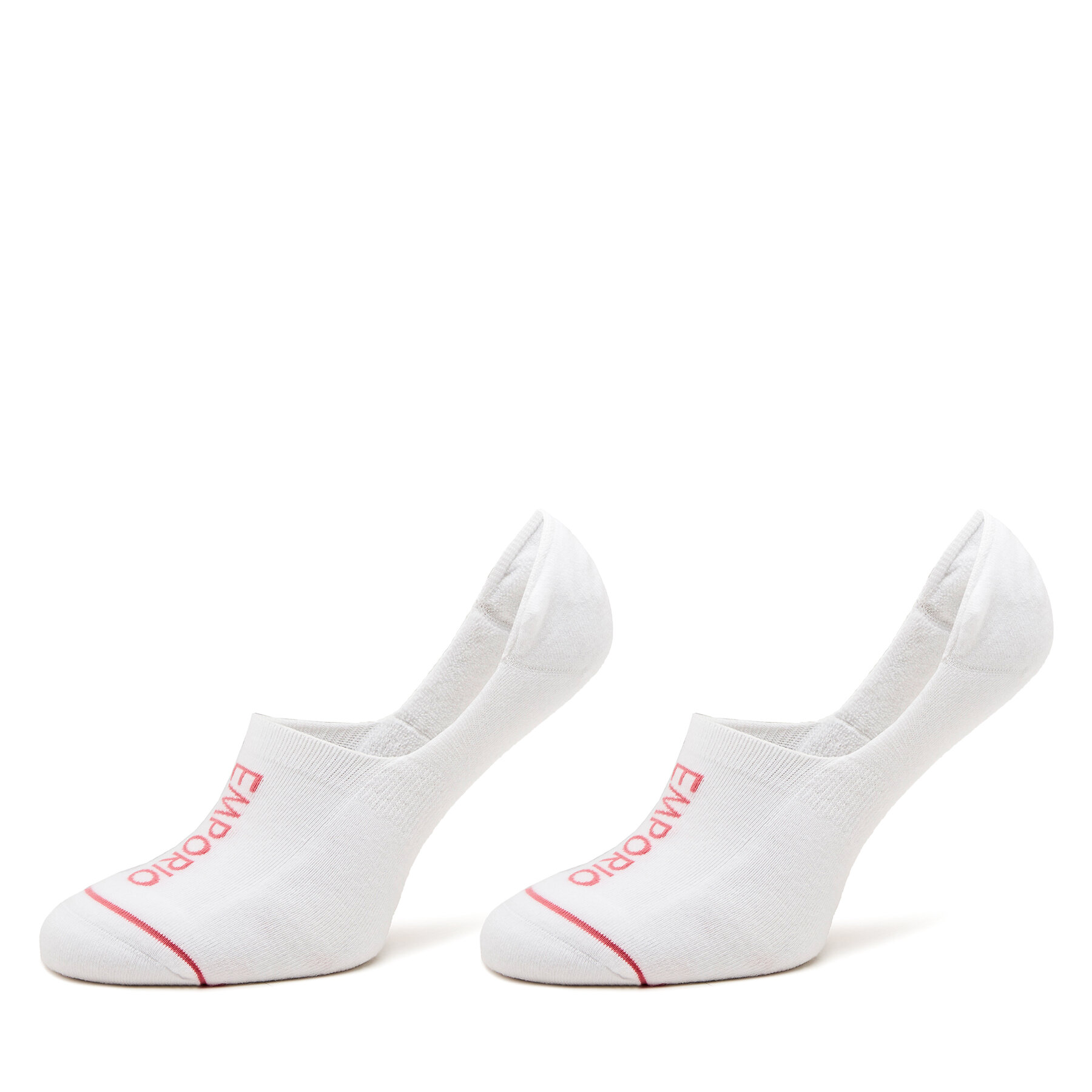 2 pár női bokazokni Emporio Armani, Méret: 39_40.5, Fehér, 292315 4R227 00010