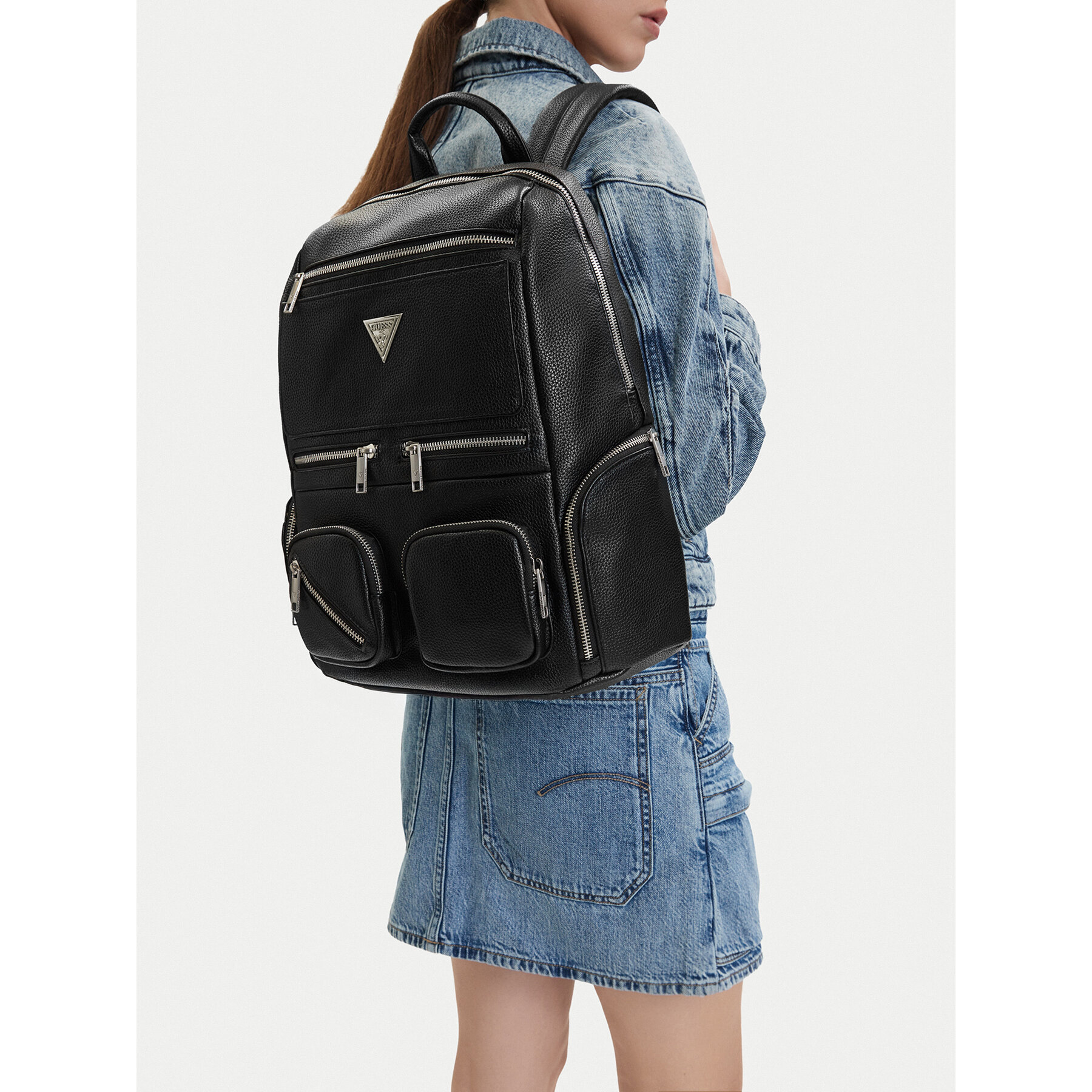 Hátizsák Guess Jeans CWBEO-GUESS-B-006-09 Fekete