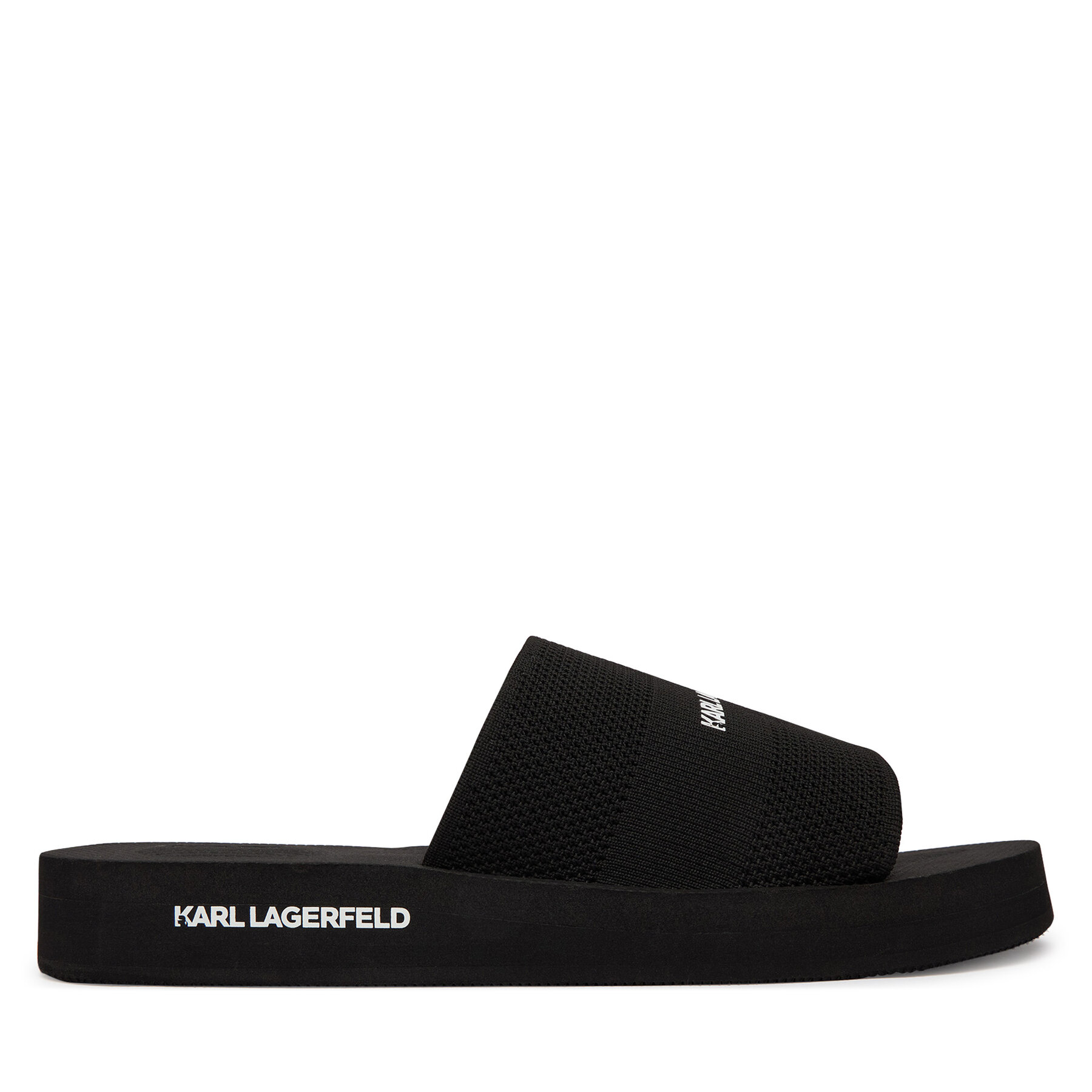 Şlapi KARL LAGERFELD Atlantik KL70506A Negru