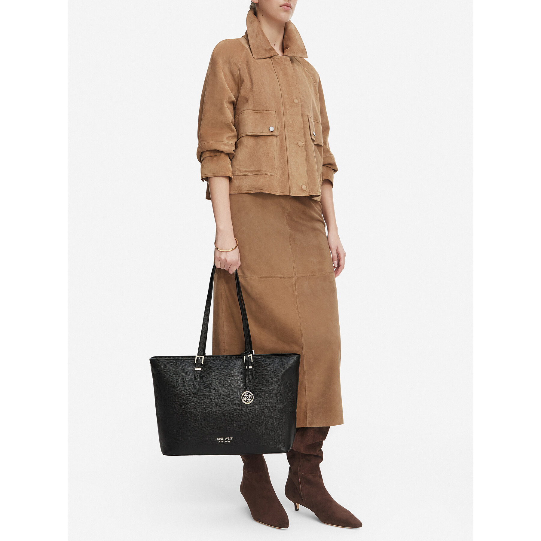 Дамска чанта Nine West EO-QUIET ELEGANCE-LDA9895 Черен
