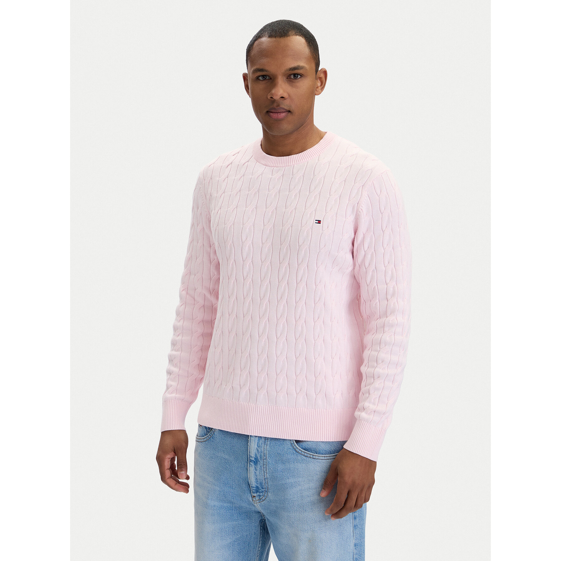 Tommy Hilfiger Pullover MW0MW33132 Rosa Regular Fit