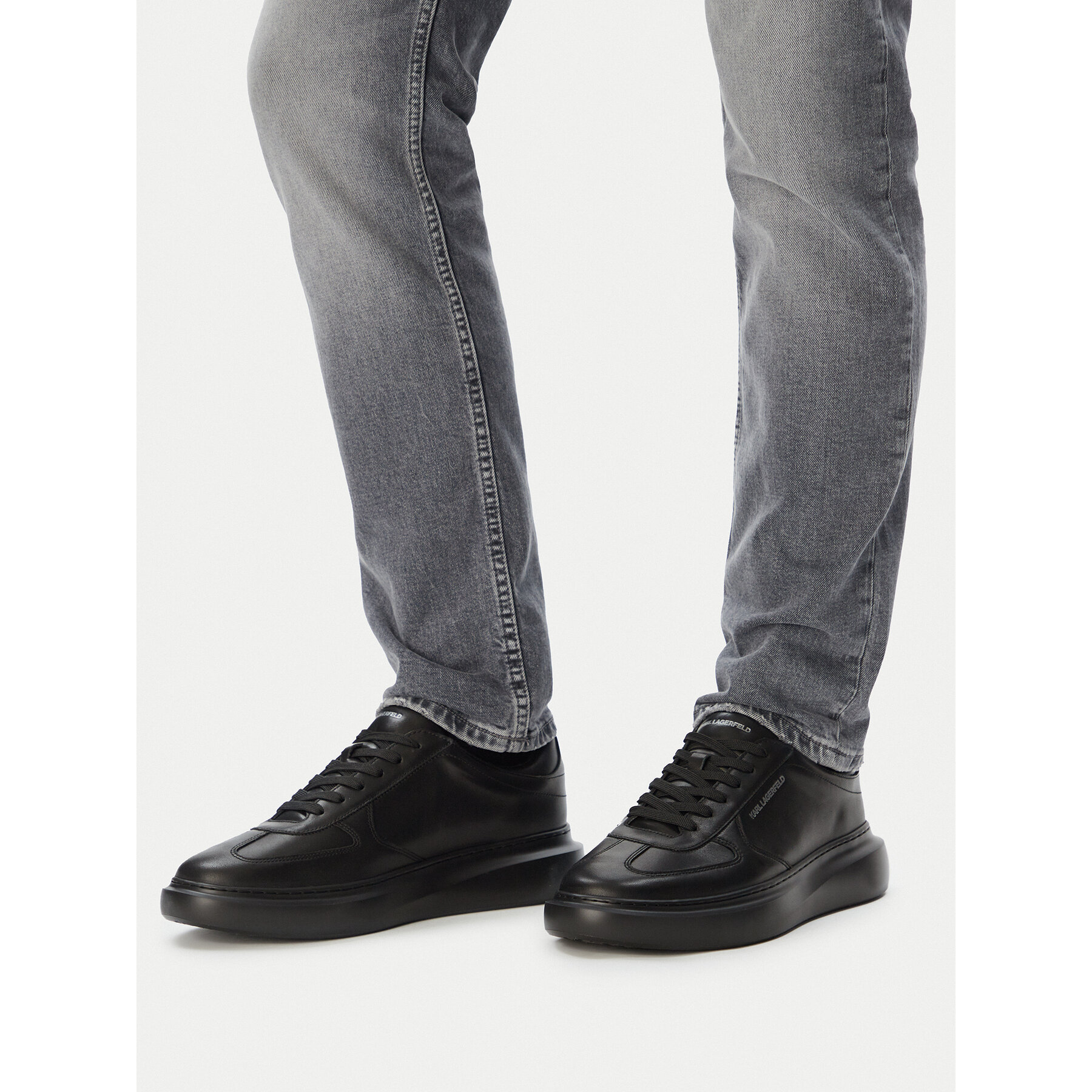 Tenisice KARL LAGERFELD Kore KL56526 Crna