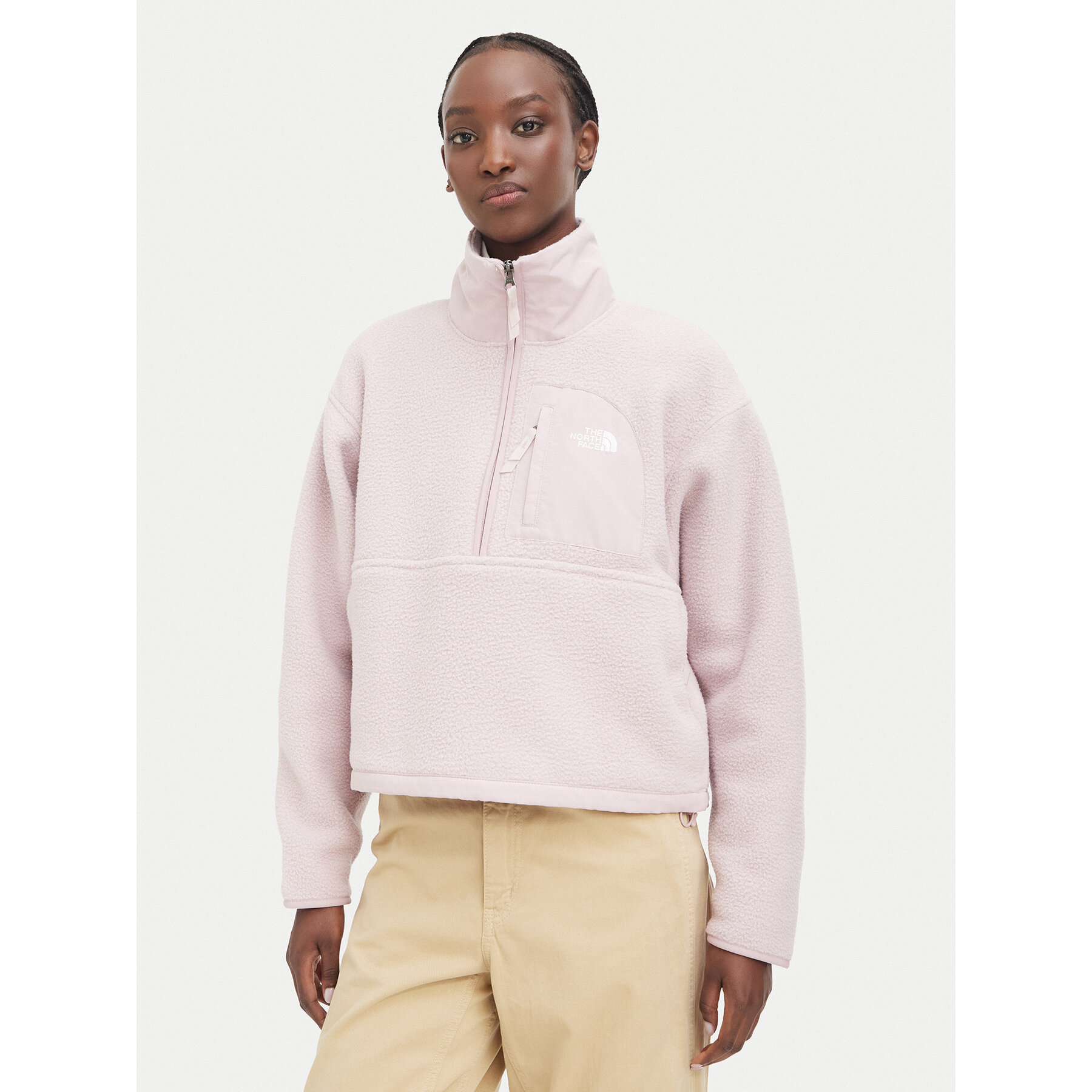 The North Face Fleecejacke Yumiori Off-Peak NF0A8EV0 Hellrosa Relaxed Fit