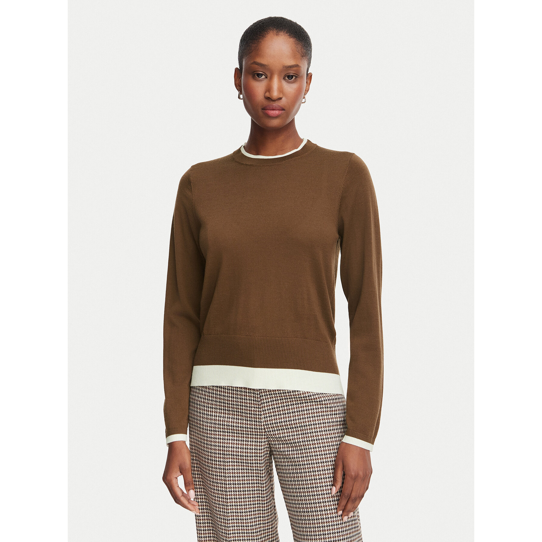 Marella Pullover Emme by Marella Prugna 2625366181 Braun Regular Fit