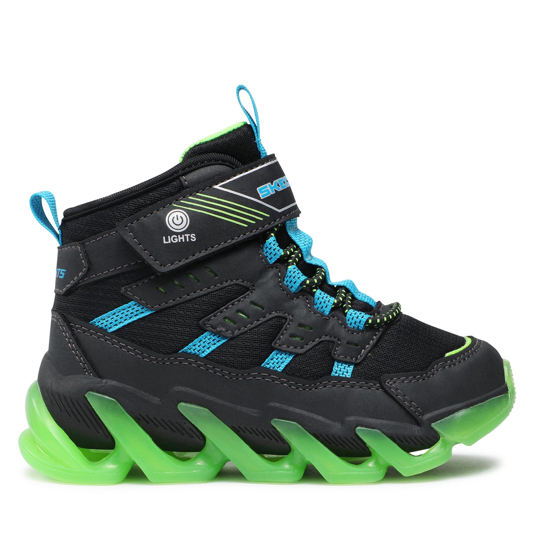 Botines planos Skechers Mega-Surge Flash Breeze 400131L/BBLM Negro