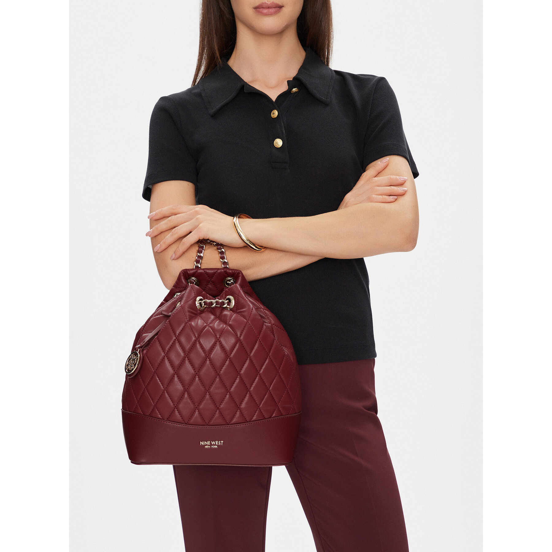 Σακίδιο Nine West CEO-KANSAS-JH5824-NW Μπορντό