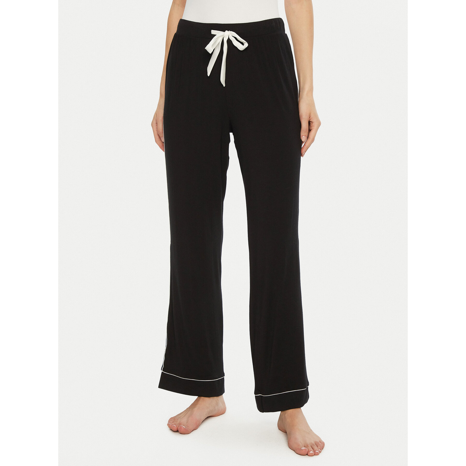 Hunkemöller Hunkemöller Παντελόνι πιτζάμας Essential 201759 Μαύρο Regular Fit