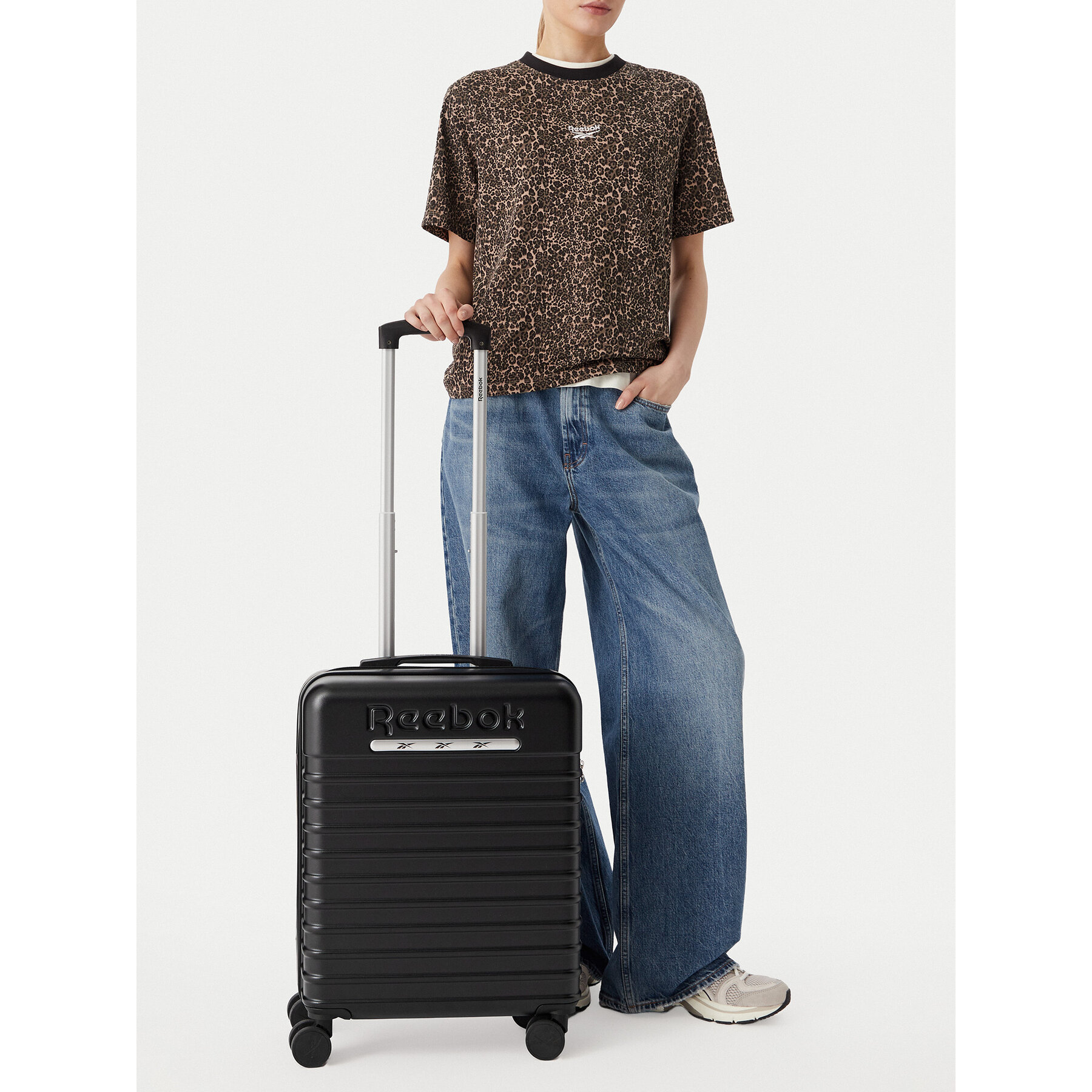 Valiză de cabină Reebok CWBEO-RBK-MS-001-S Negru