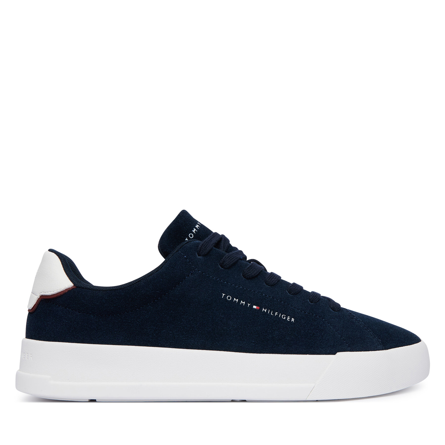 Sneakers Tommy Hilfiger Th Court Core Suede FM0FM05716 Bleumarin