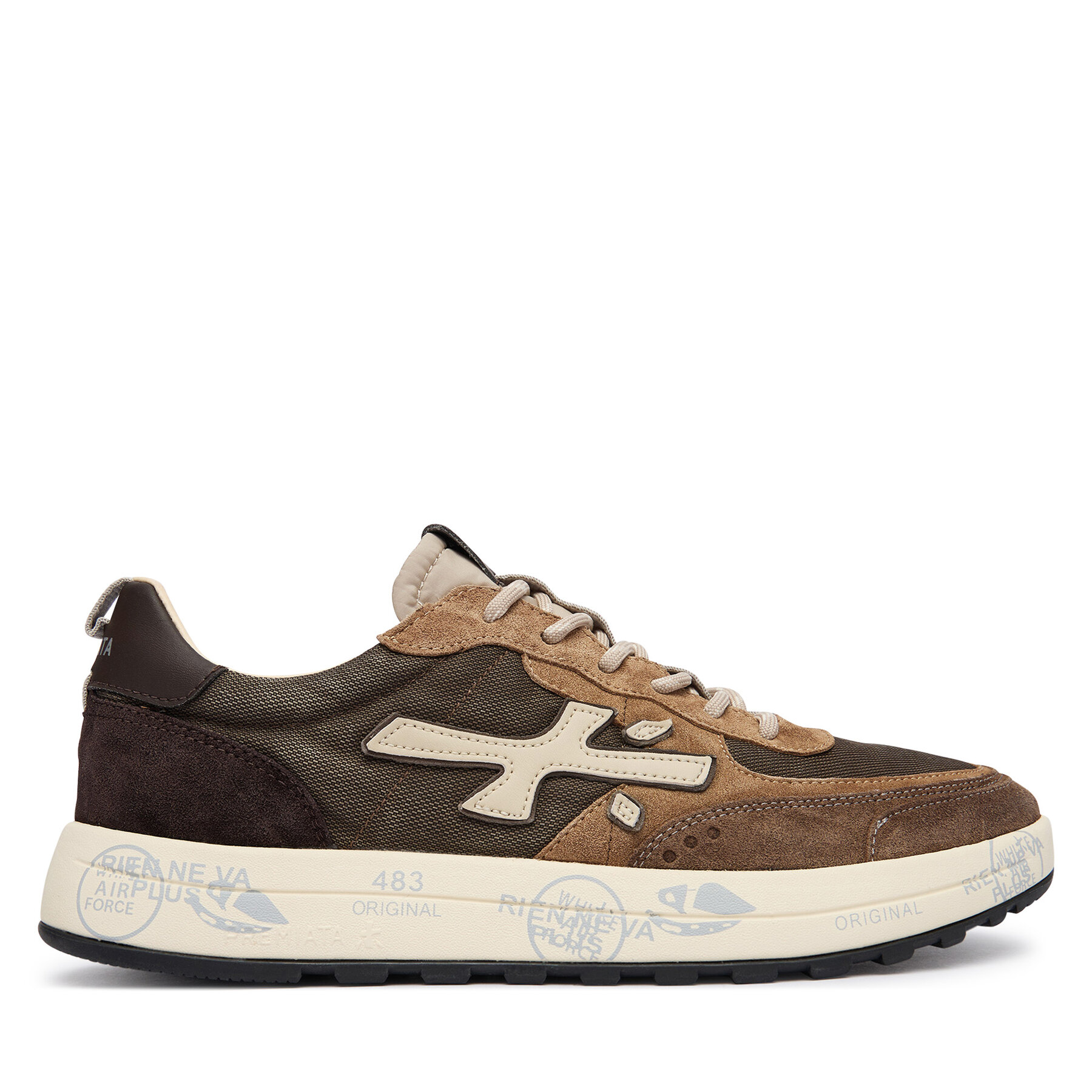 Sneakers Premiata Nous Var 8461 Maro deschis