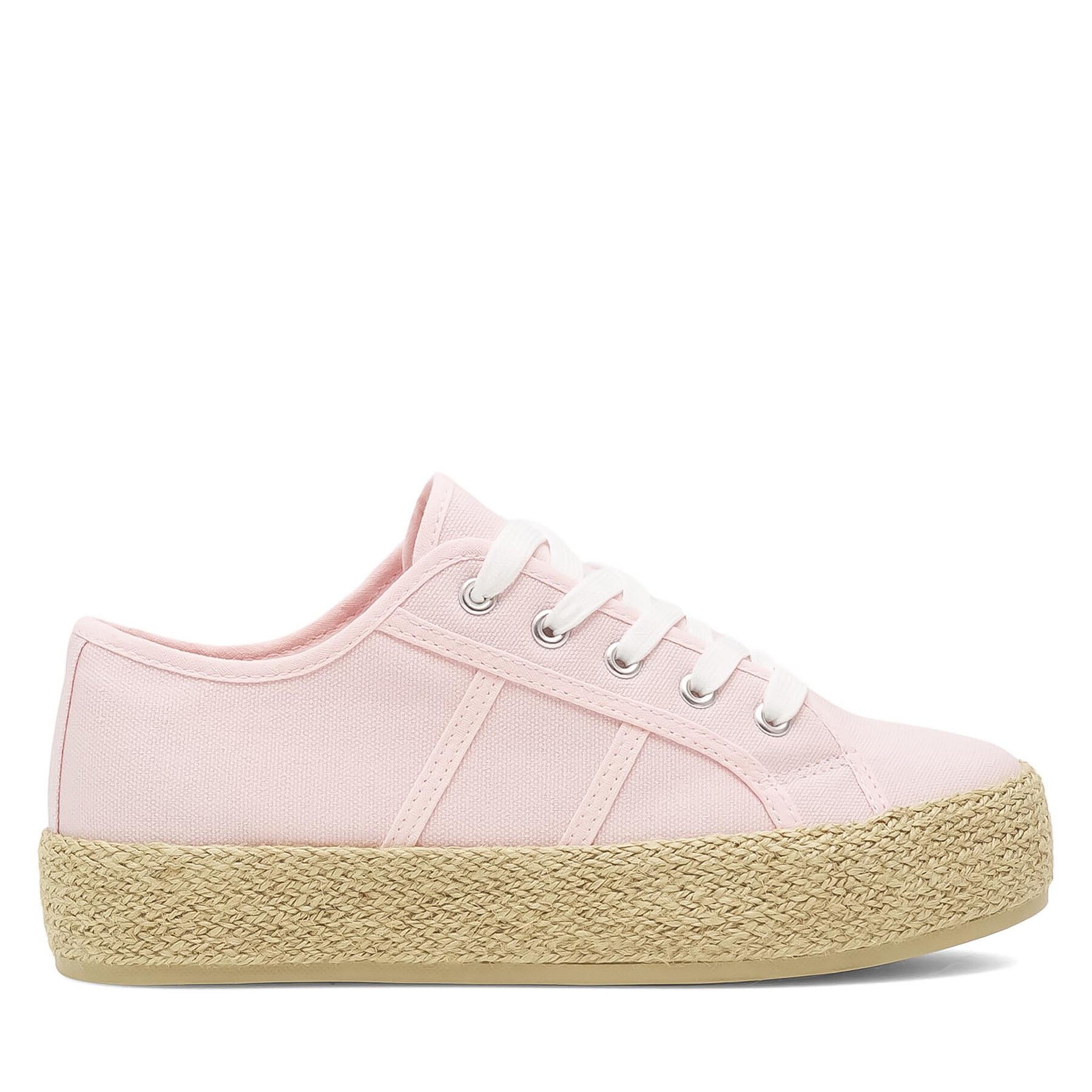 Espadrilky DeeZee WSS21067-01 Ružová