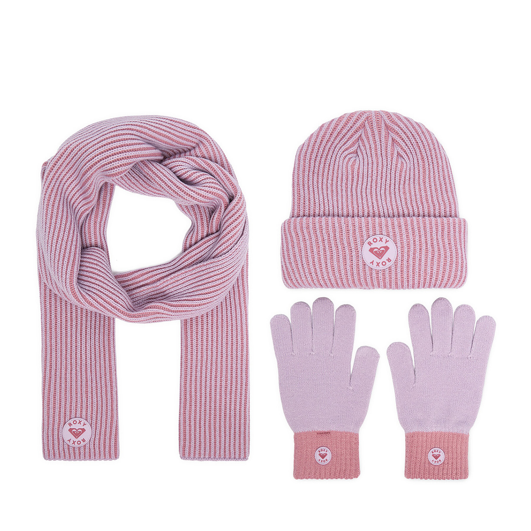 Sada čiapka, šál a rukavice Roxy WBEO-RX-SW346-004-AW26 Svetlo fialová