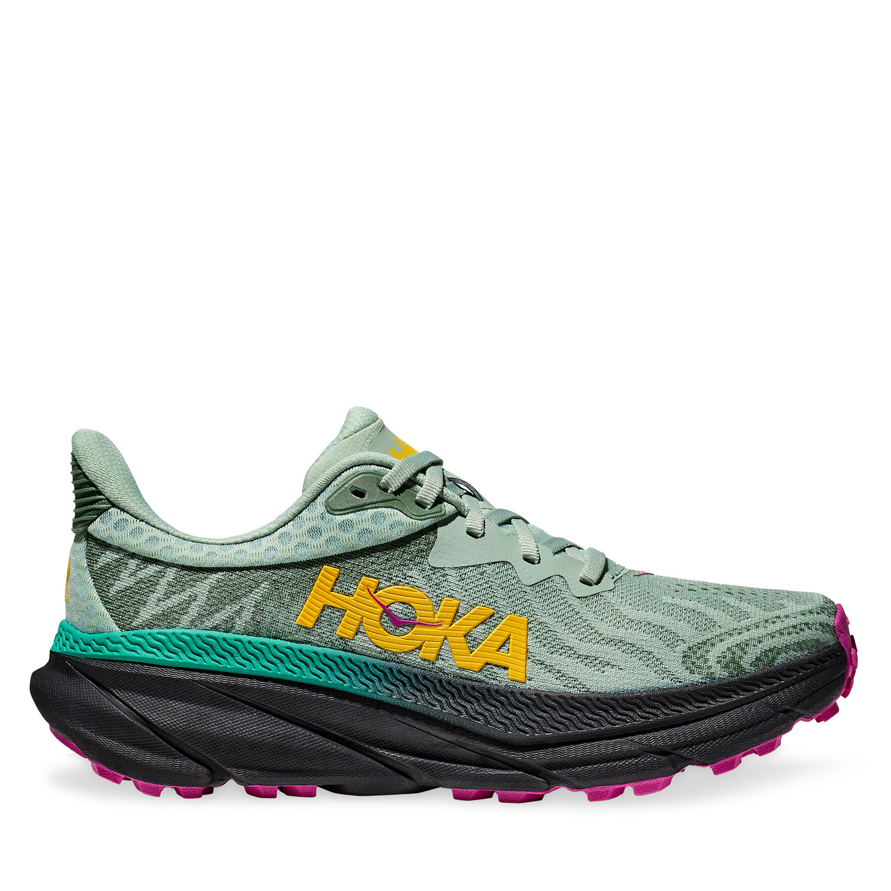 Chaussures de running Hoka Challenger 7 1134498 Vert