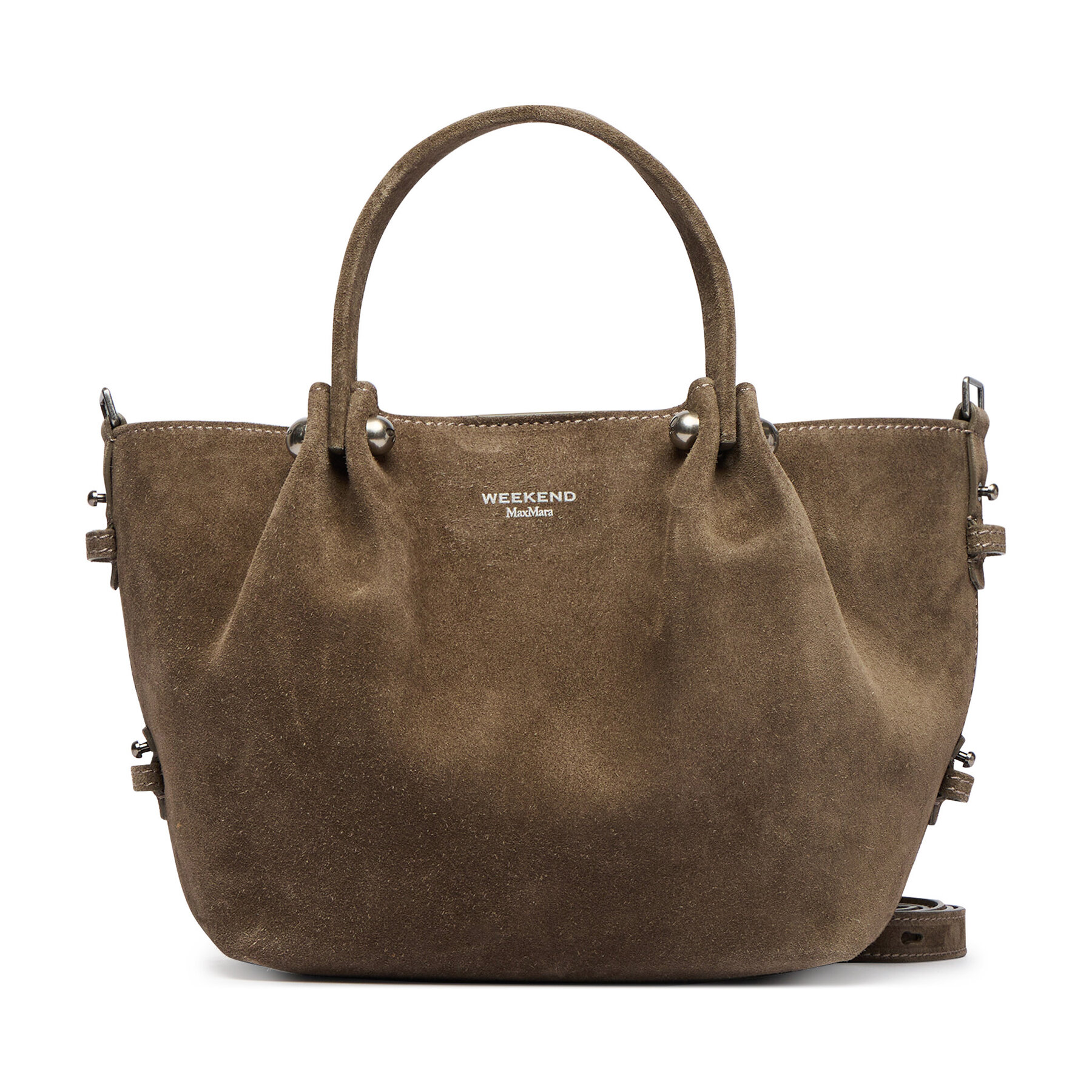 Ročna torba Weekend Max Mara Wkario 2625516175600 Siva
