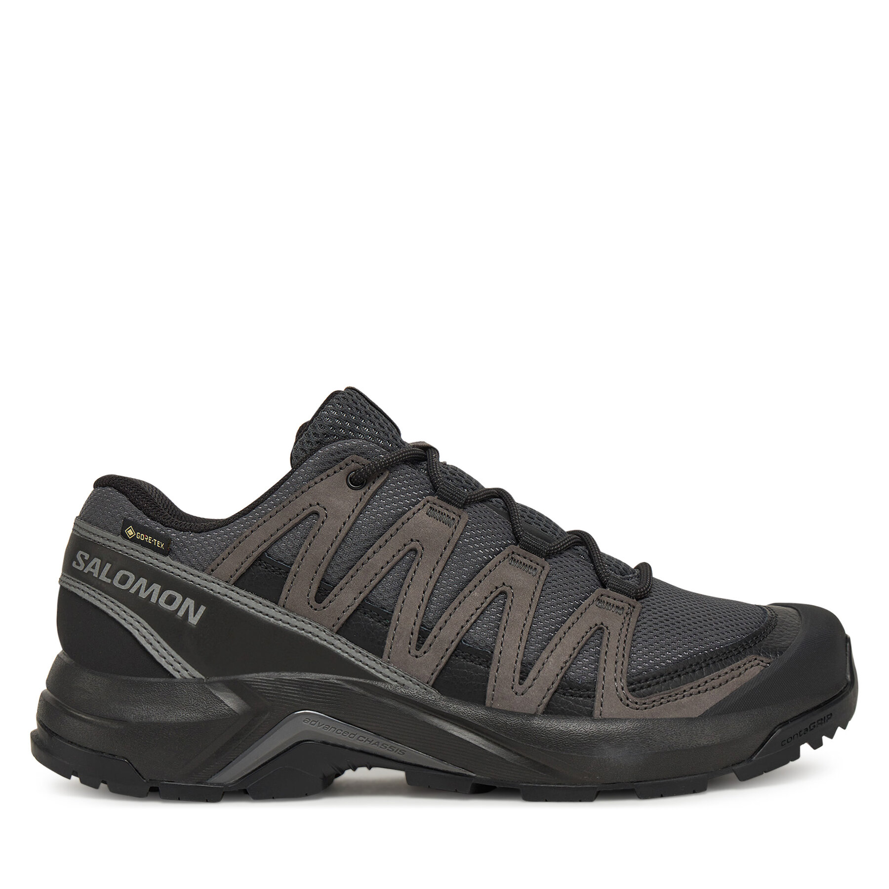 Trekingová obuv Salomon X-Adventure Recon Gore Tex L47809200 Šedá