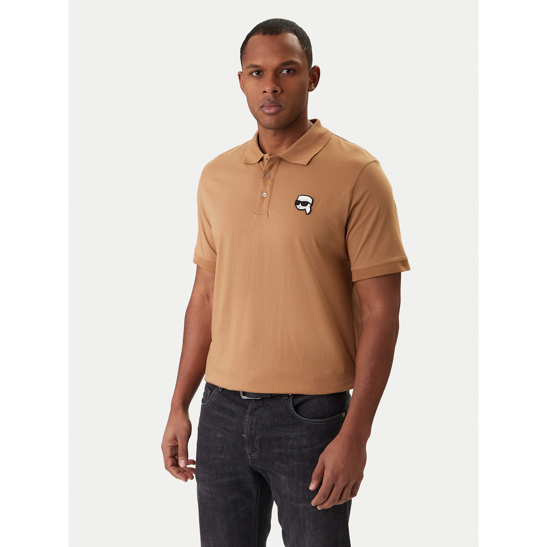 KARL LAGERFELD Poloshirt 745710 561224 Beige Regular Fit