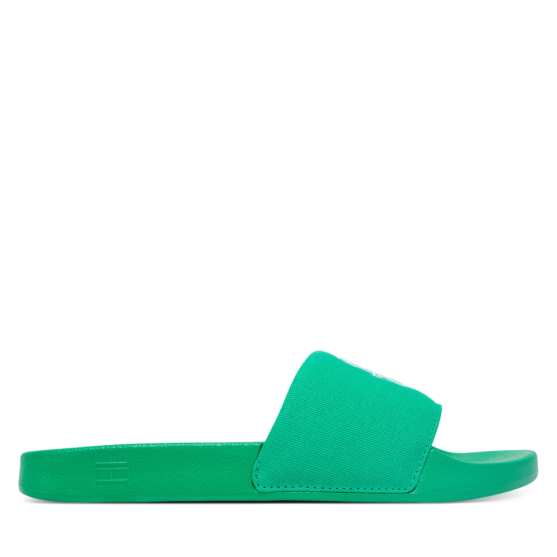 Šľapky Tommy Hilfiger Th Script Pool Slide FW0FW09286 Zelená