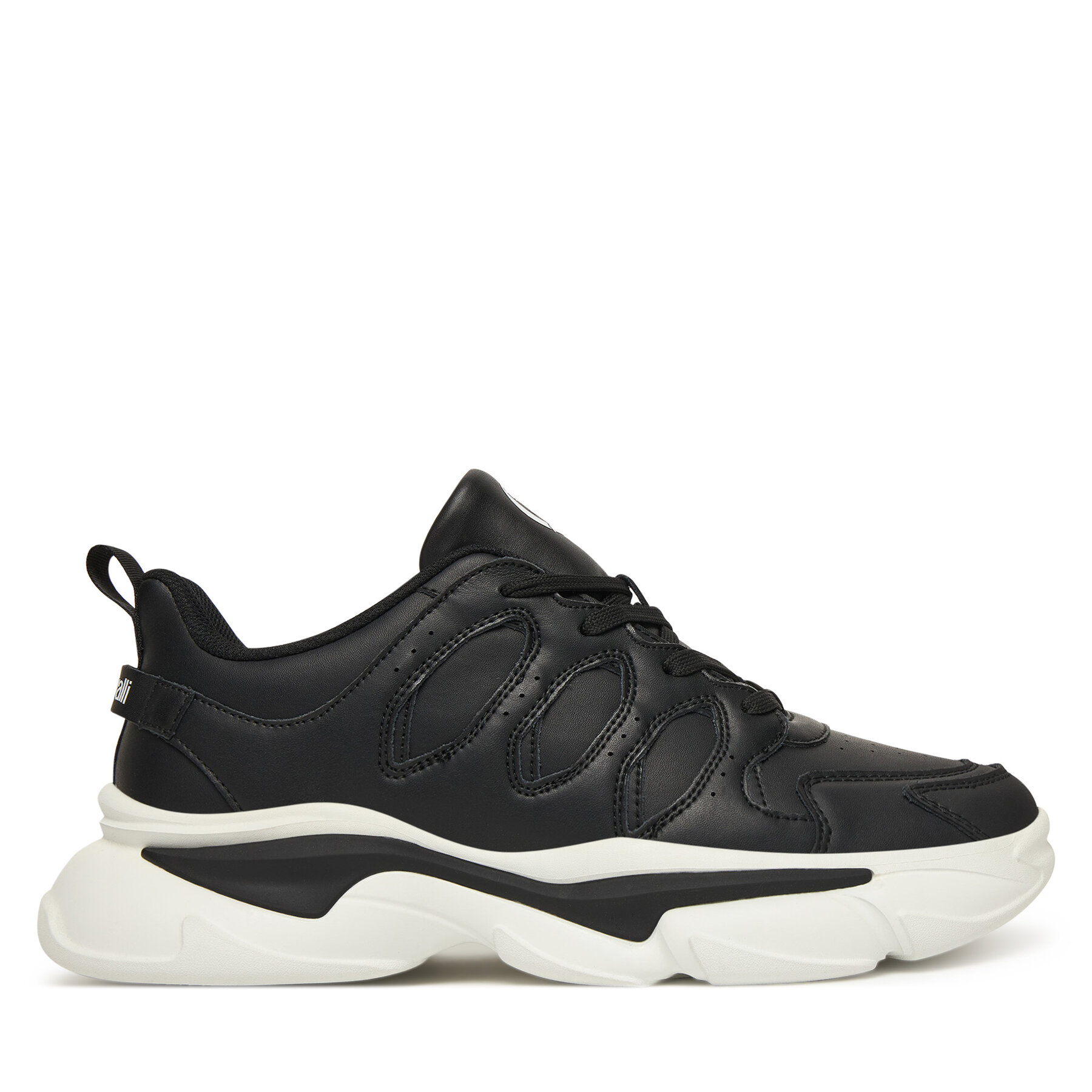 Sneakersy Just Cavalli 79QA3SA3 ZPB57 Čierna