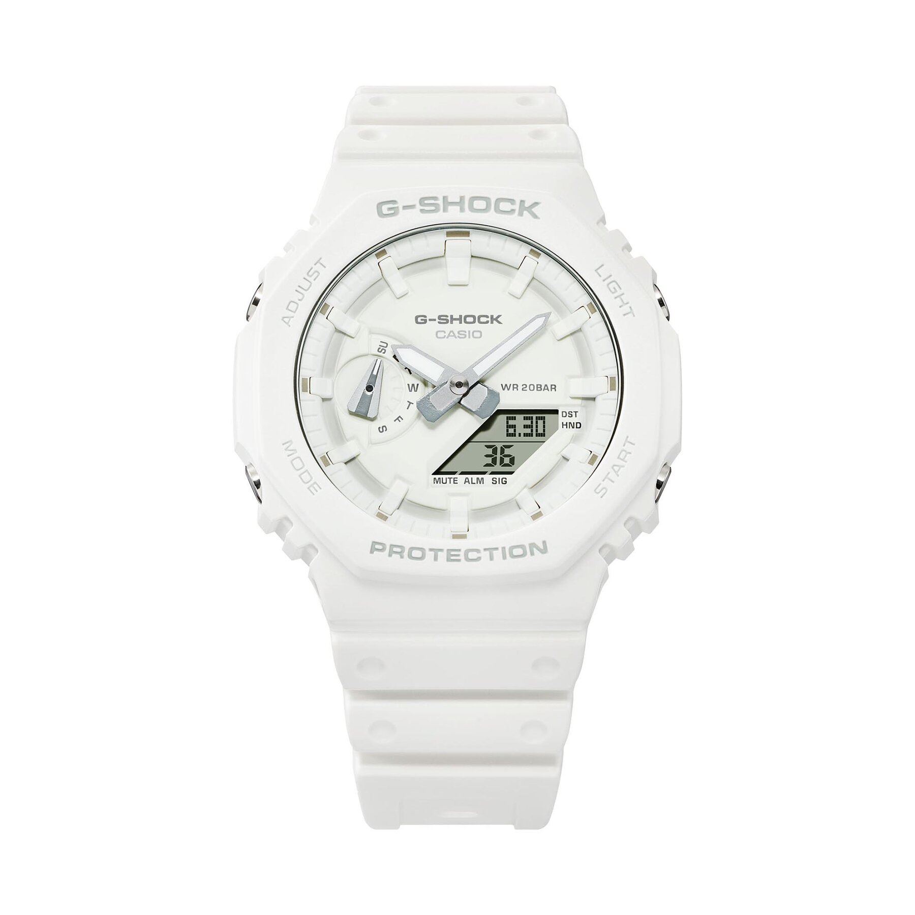 Karóra G-Shock GA-2100-7A7ER Fehér