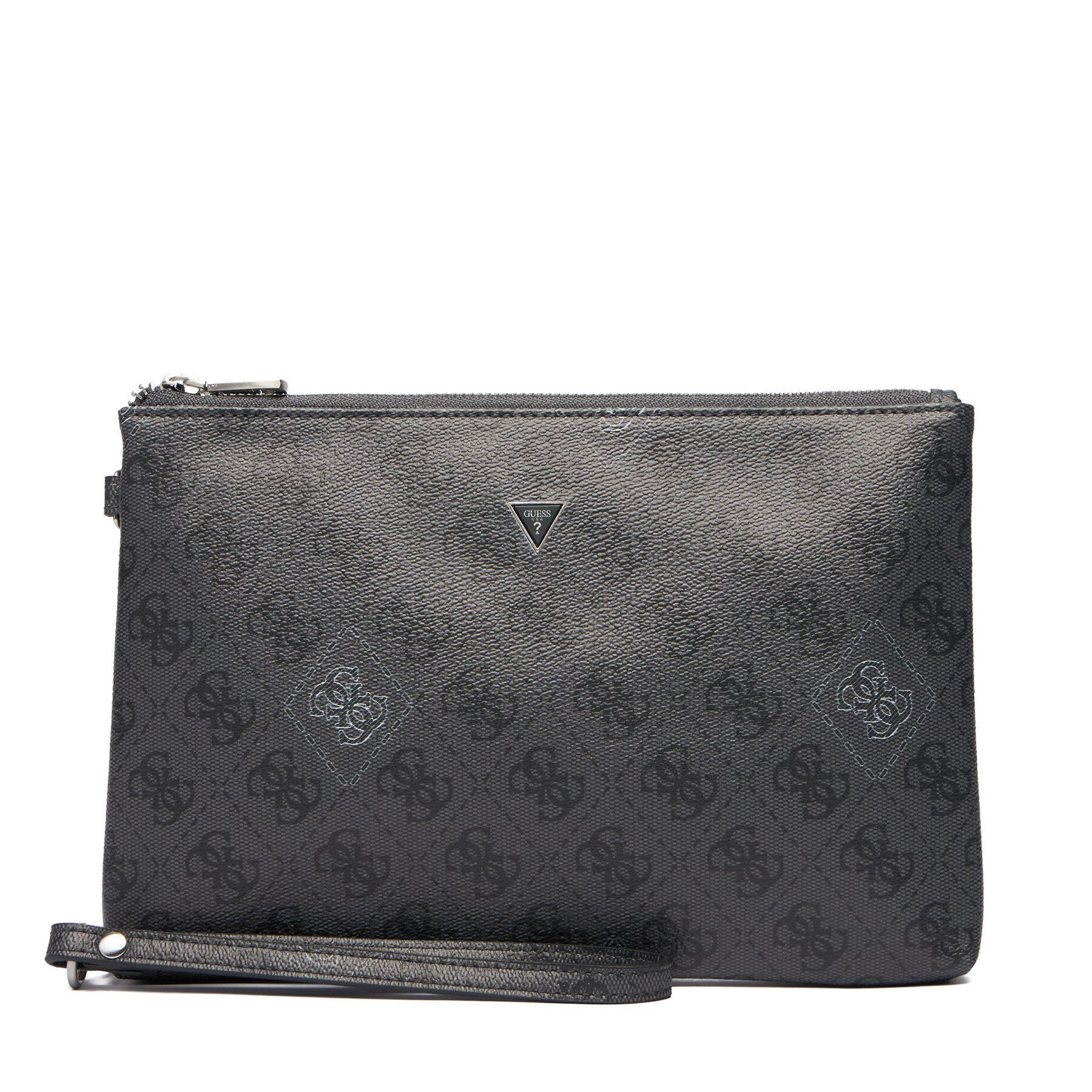 Taška cez rameno Guess PMMICT P5438 Sivá