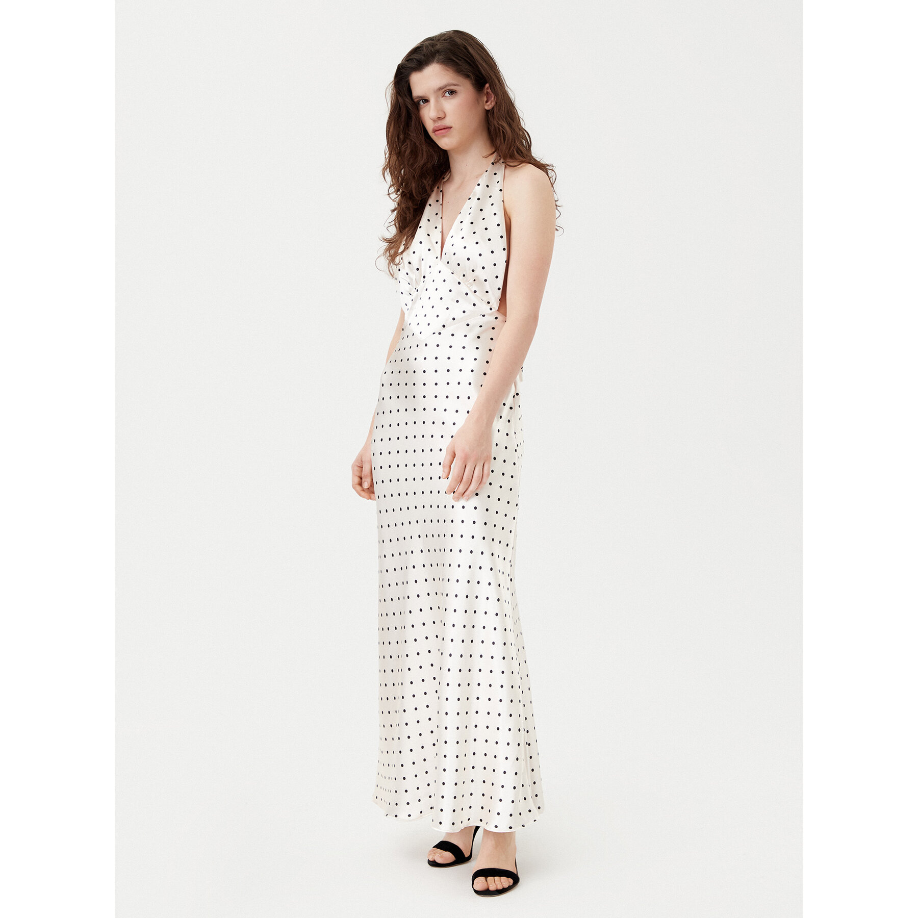 Bardot Abendkleid 59317DB1 Creme Regular Fit