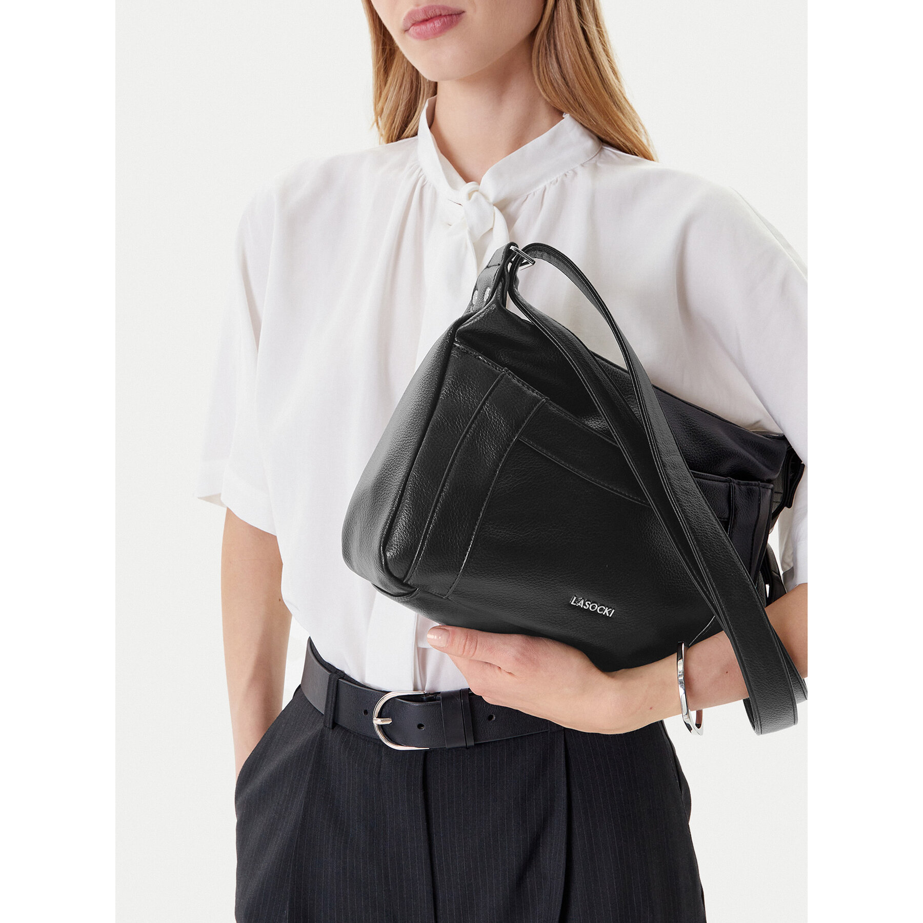 Τσάντα Lasocki C-LSK-L-009-08 Μαύρο