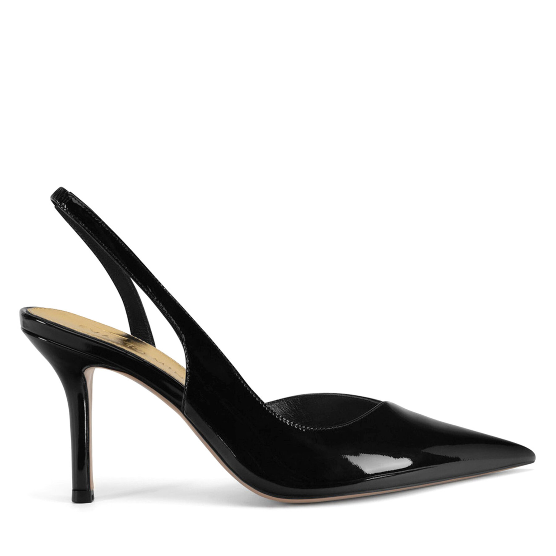 Pantofi cu toc subțire Eva Minge ANGELICA-V1299-303-1 Negru