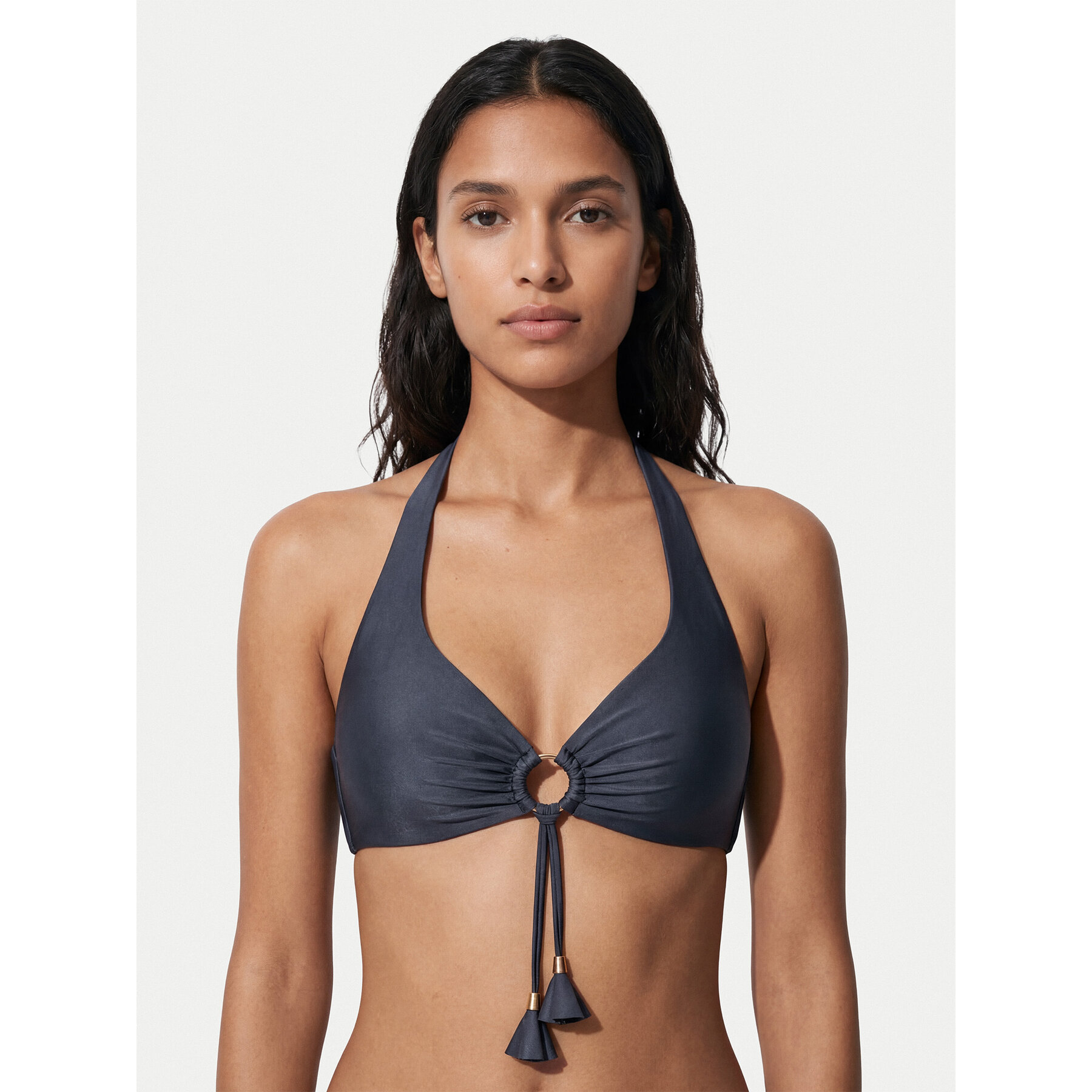 Seafolly Bikini-Oberteil Belle 31554MF311 Dunkelblau