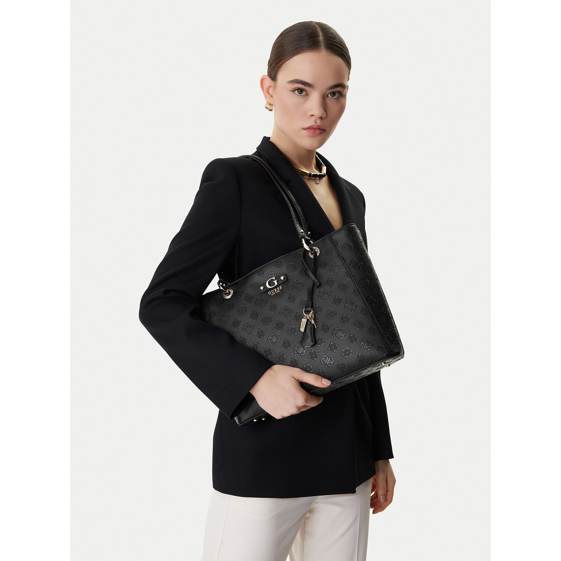 Τσάντα Guess Dita HWPD76 02250 Μαύρο