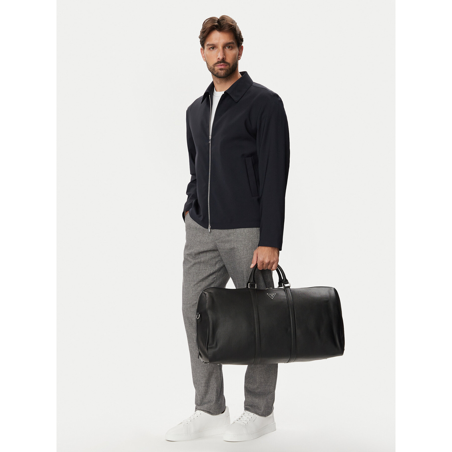 Geantă de voiaj Guess TMMISL P6435 Negru