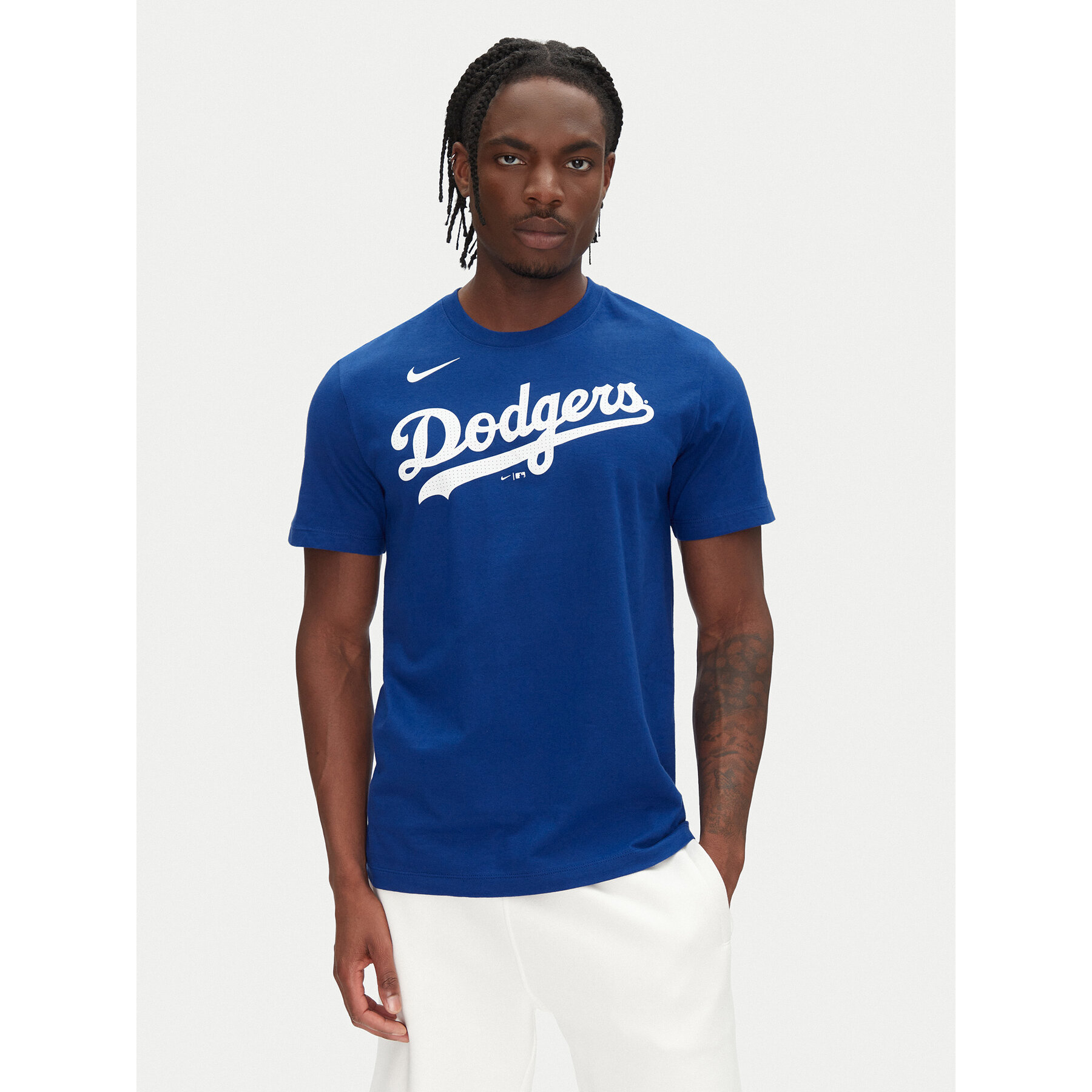 Nike T-Shirt N199-4EW-LD-0U5 Μπλε Regular Fit