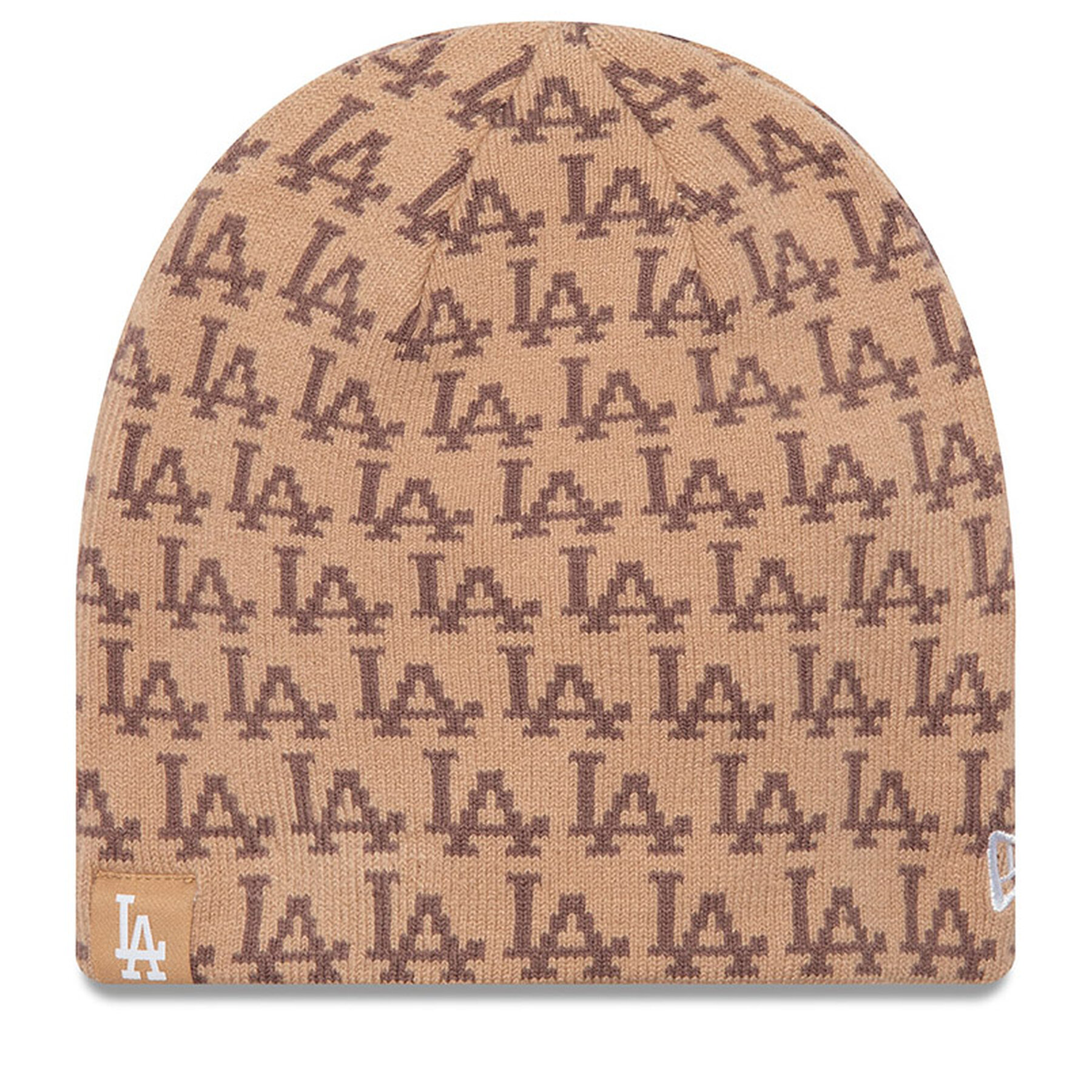 Čiapka New Era Jacquard Skull Bean 60565440 Béžová