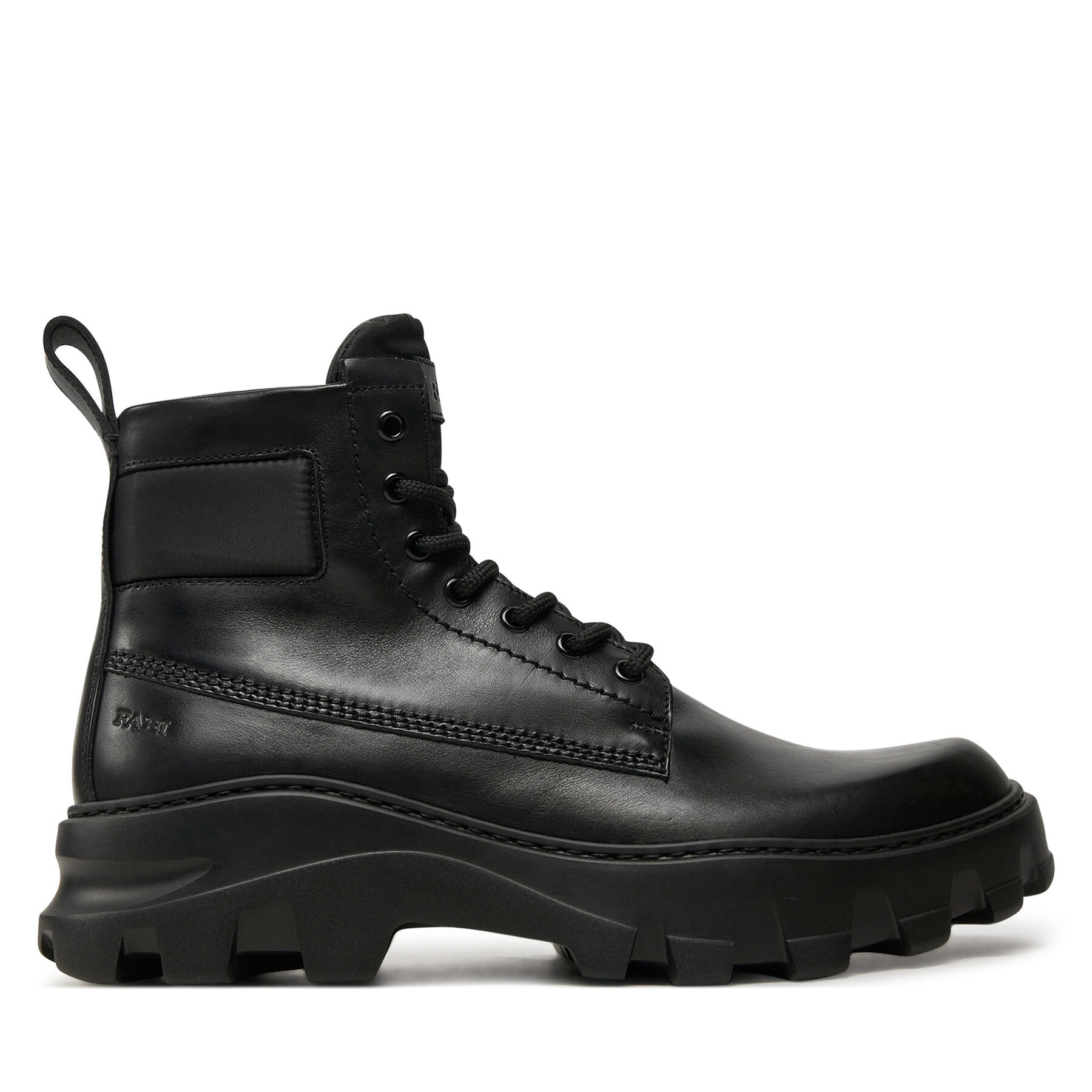 Botines planos Fabi FU1002 Negro