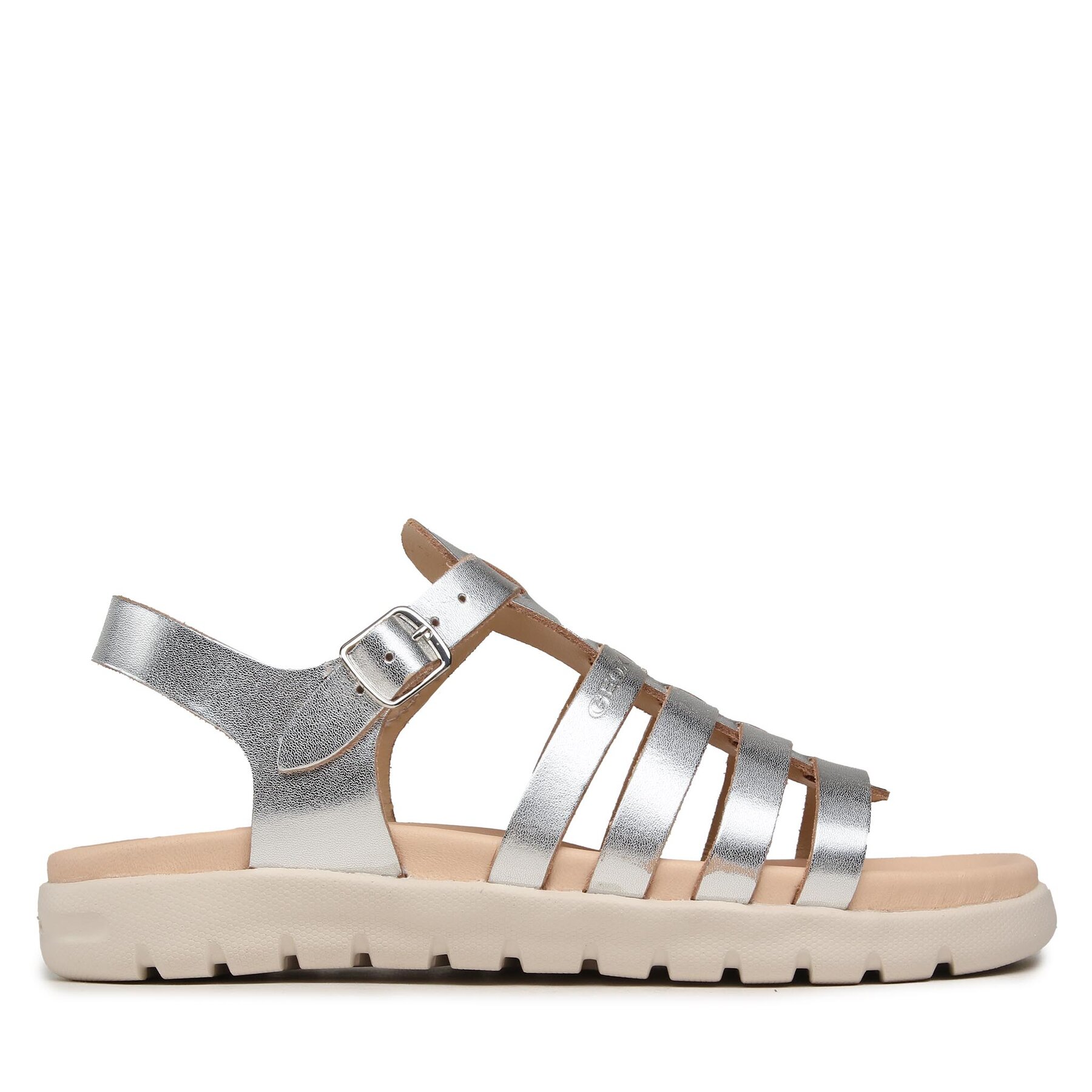 Sandales Geox J Sandal Soleima Gir J35GSB000CFC1007 D Sudraba