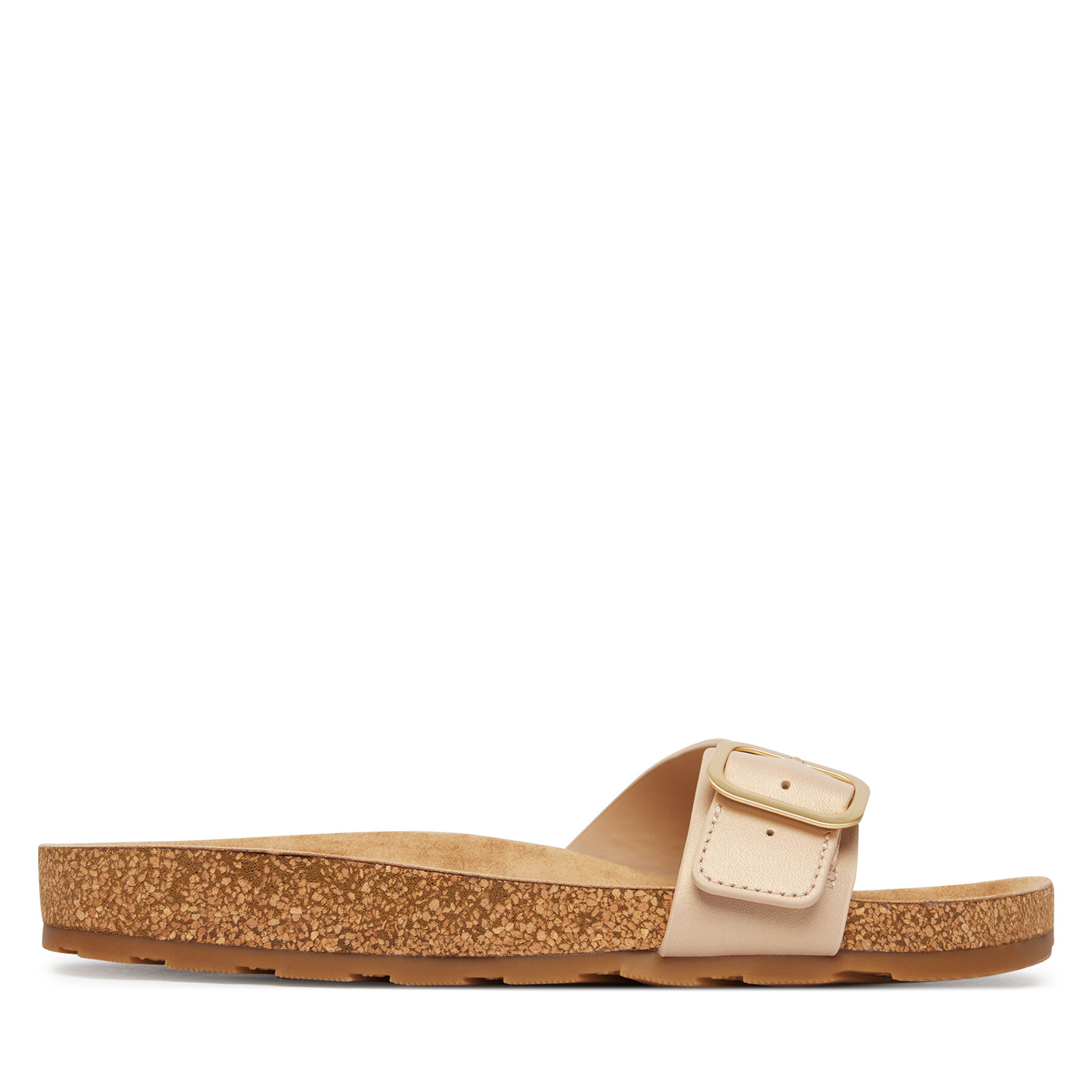 Natikači Tommy Hilfiger Cork Footbed Slip-On FW0FW09344 Bež