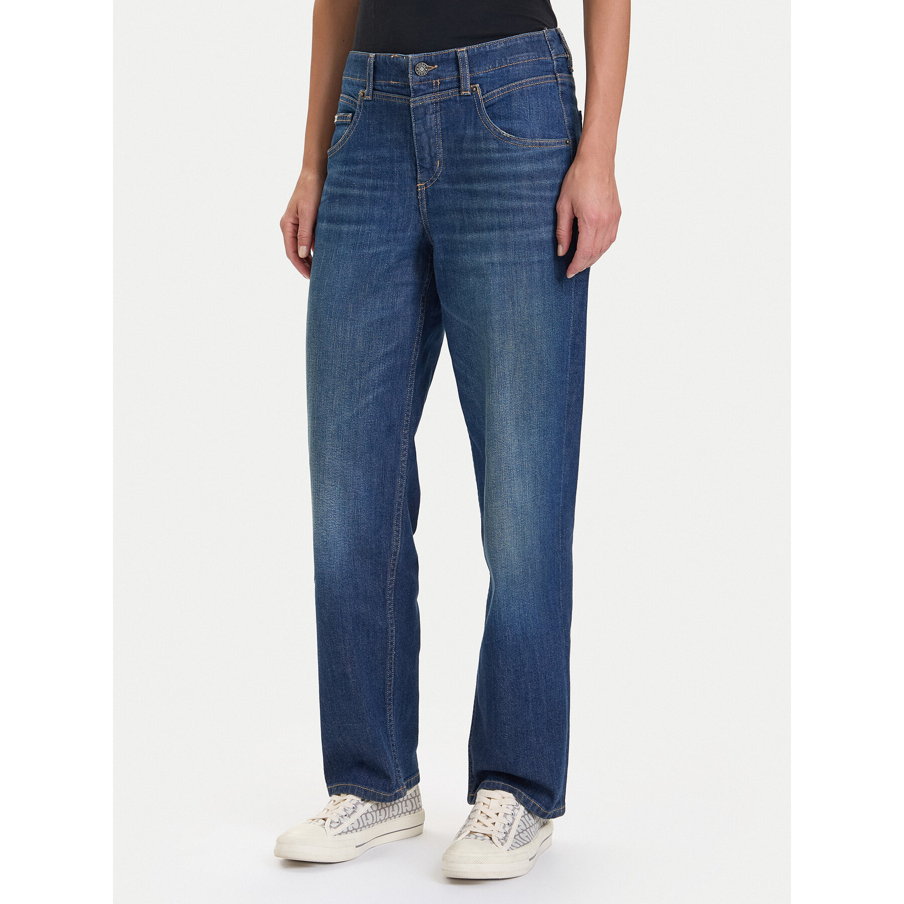 Guess Jeans Jeans W5BA3O D0026 Blau Boyfriend Fit