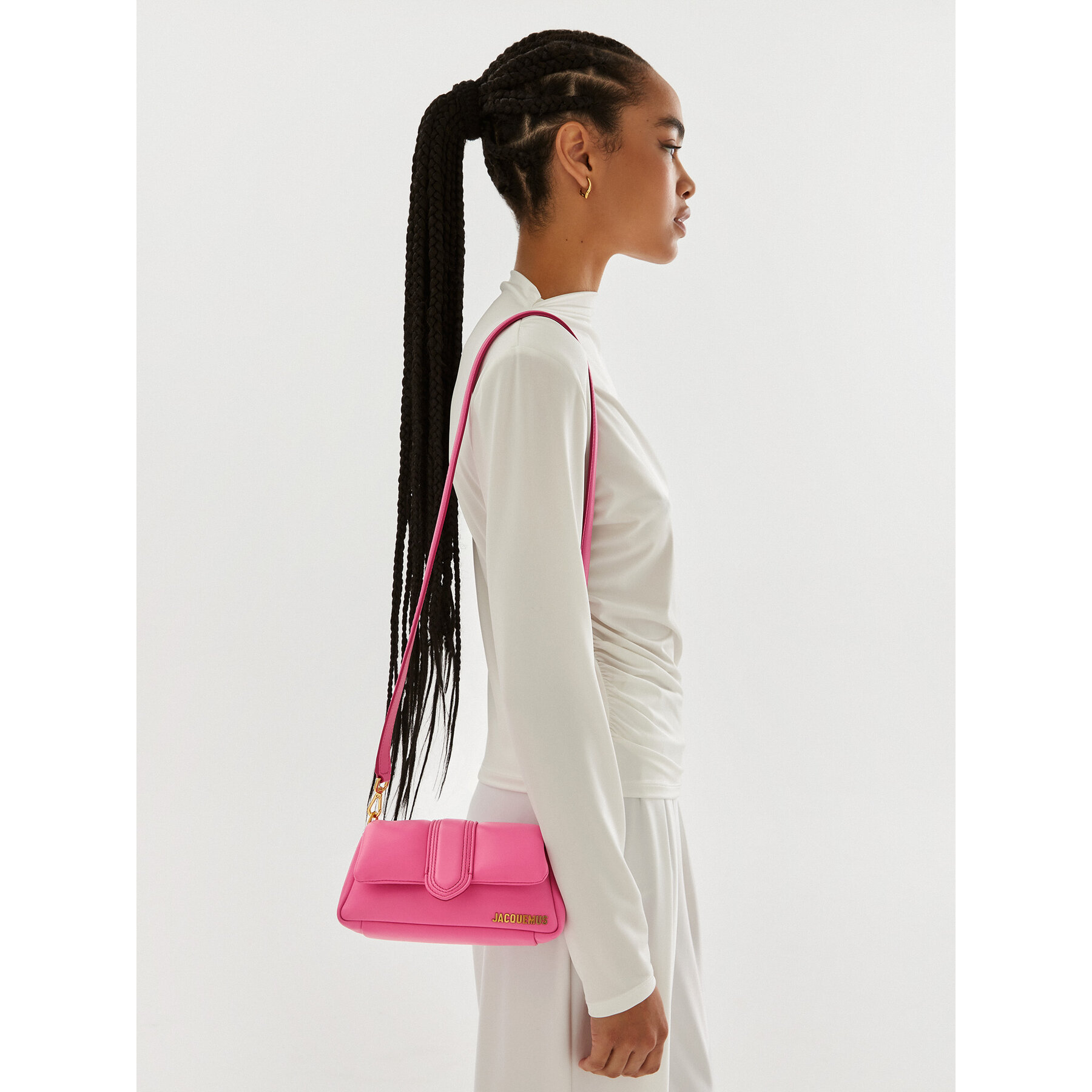 Torbica JACQUEMUS Le Petit Bambimou 233BA335-3073 Ružičasta