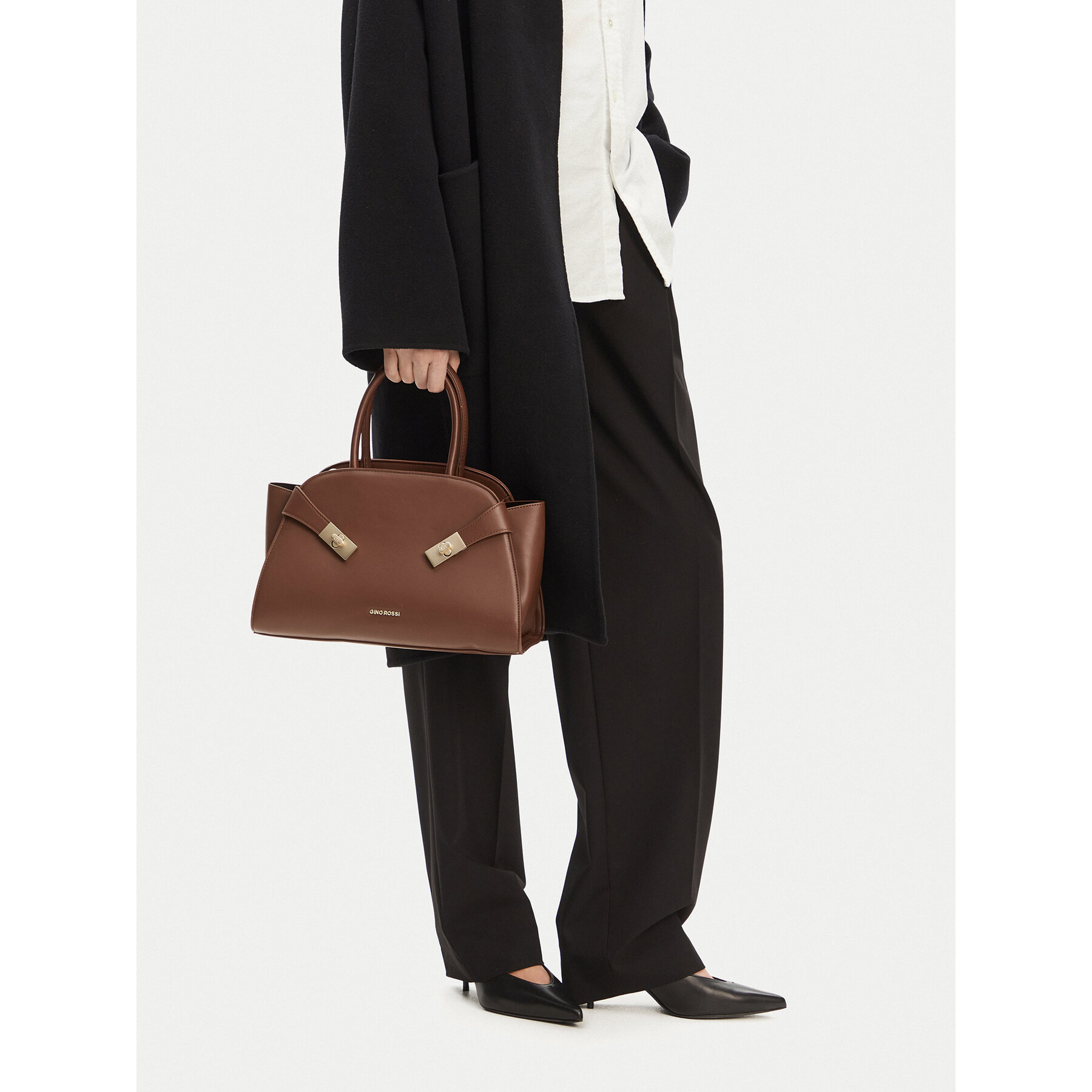 Borsetta Gino Rossi CEO-EMMY-DA8001 Marrone