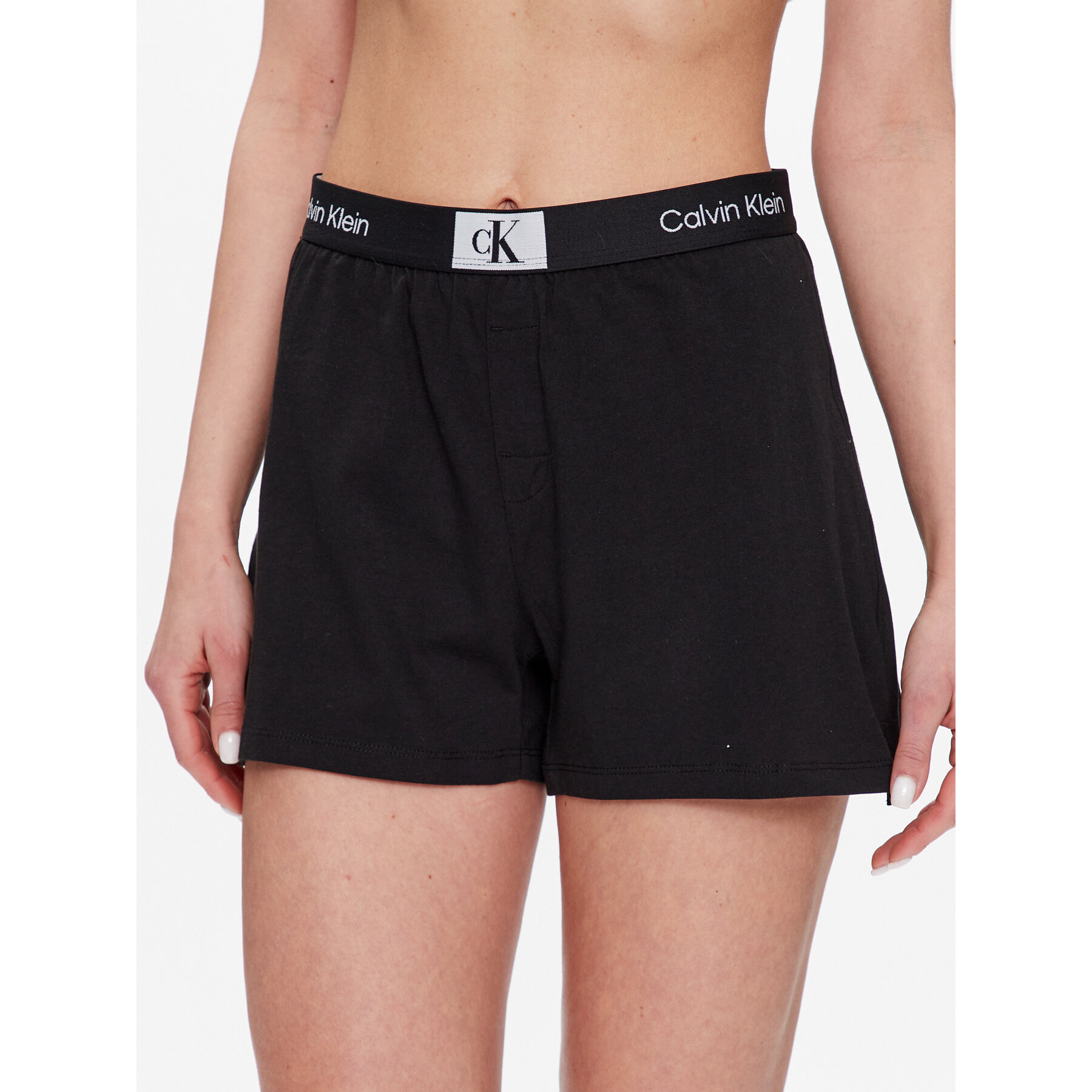 Calvin Klein Underwear Calvin Klein Underwear Σορτς πιτζάμας 000QS6947E Μαύρο Regular Fit
