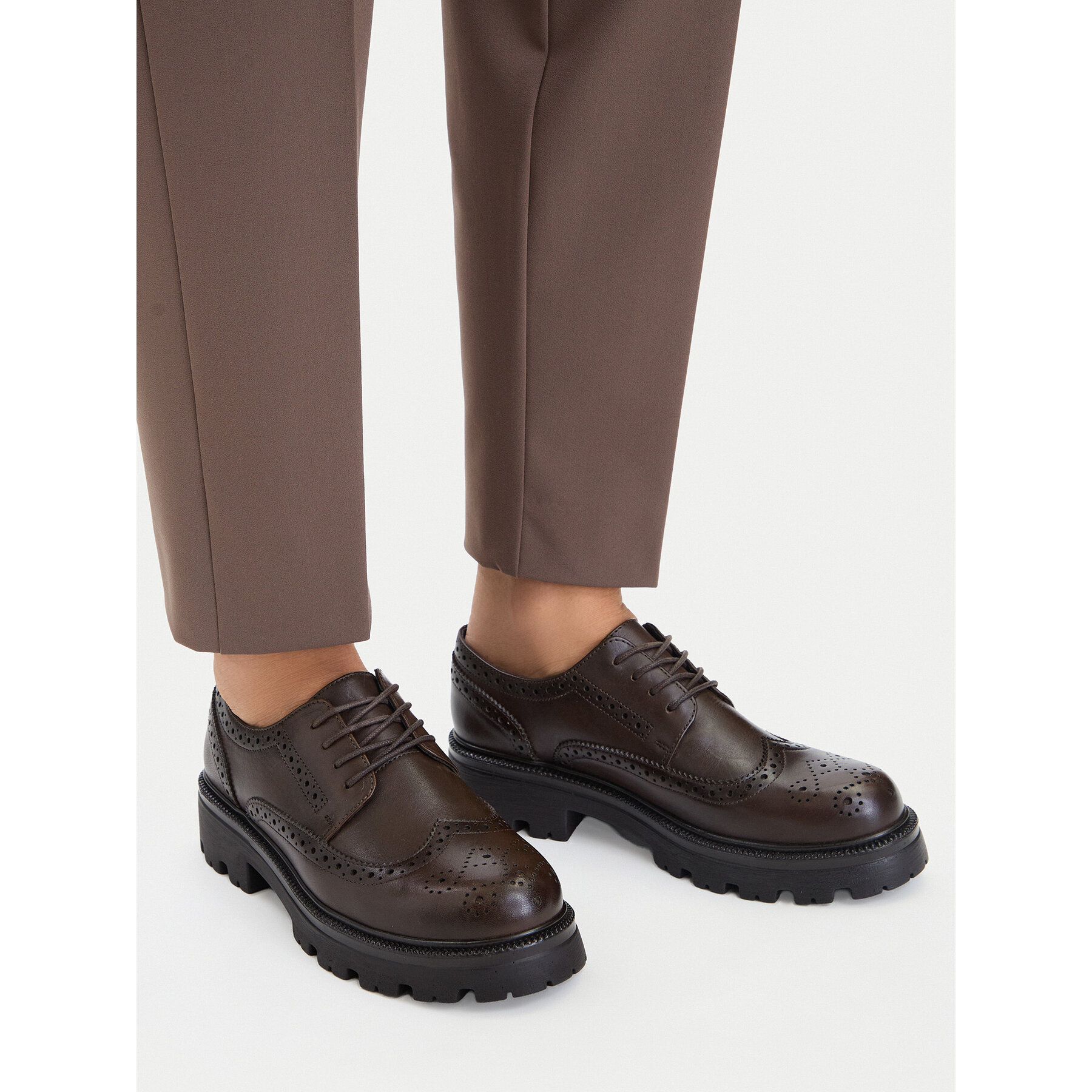 Pantofi Lasocki CEO-WI33-SANDY-65 Maro închis
