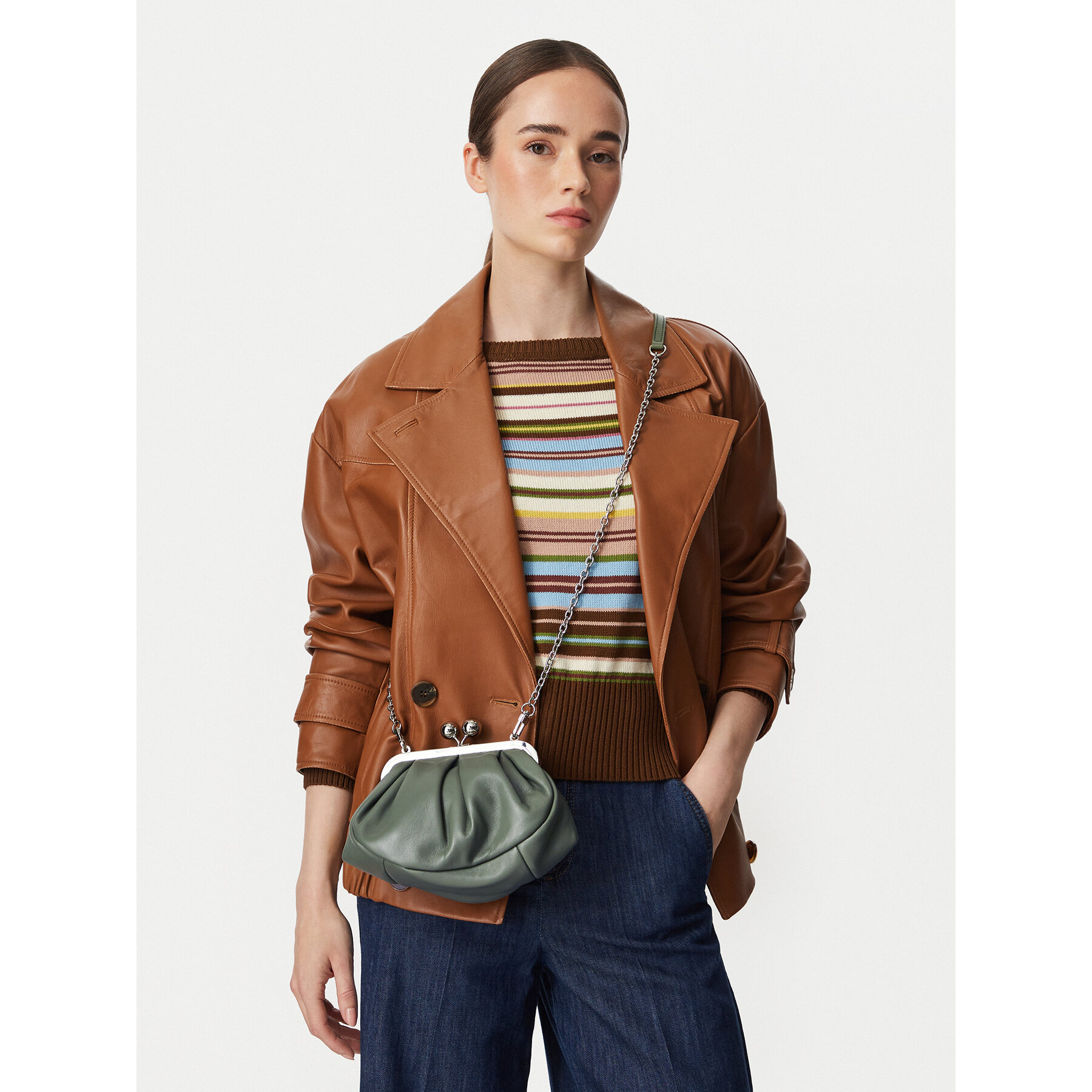 Torbica Weekend Max Mara Prati 2625516114600 Zelena