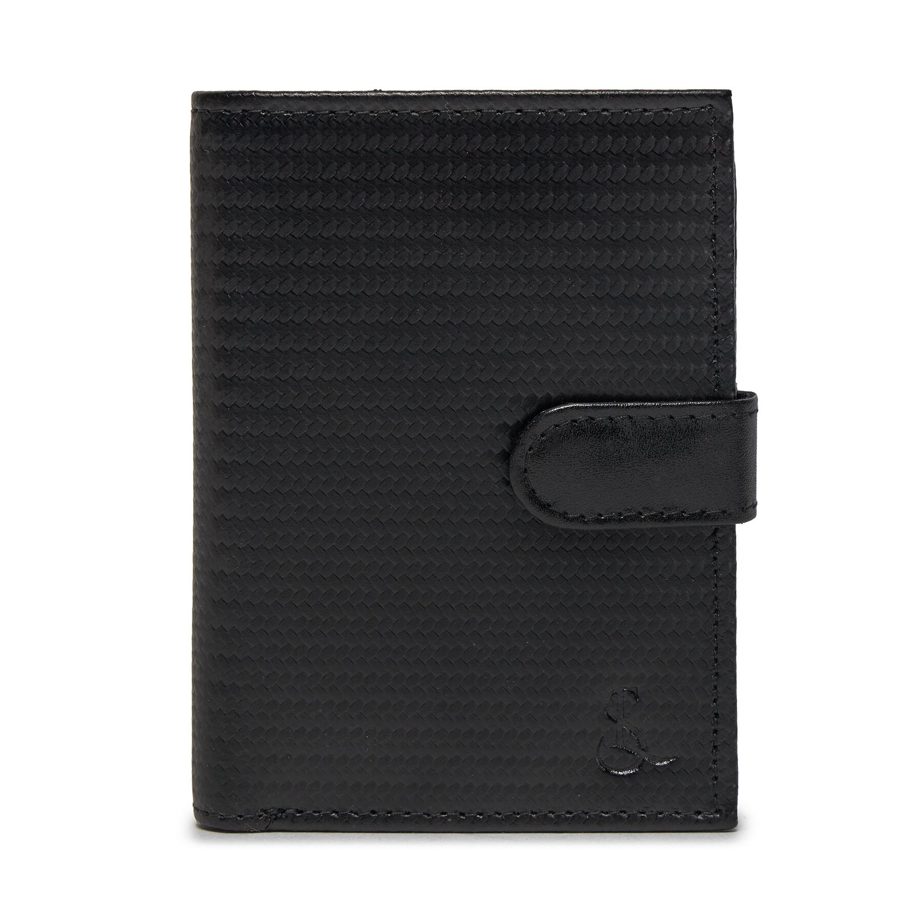 Cartera grande para hombre Semi Line P8270-0 Negro
