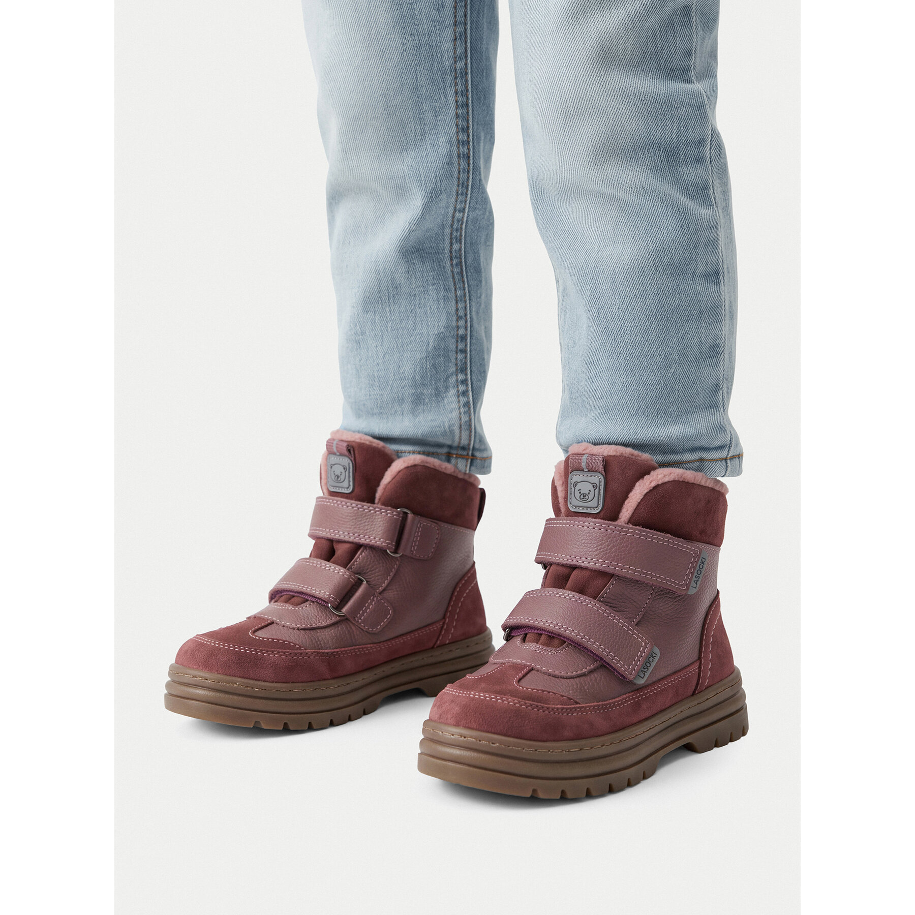 Зимни обувки Lasocki Kids CEO-CI12-VOLGA-01(III)DZ Тъмнорозов