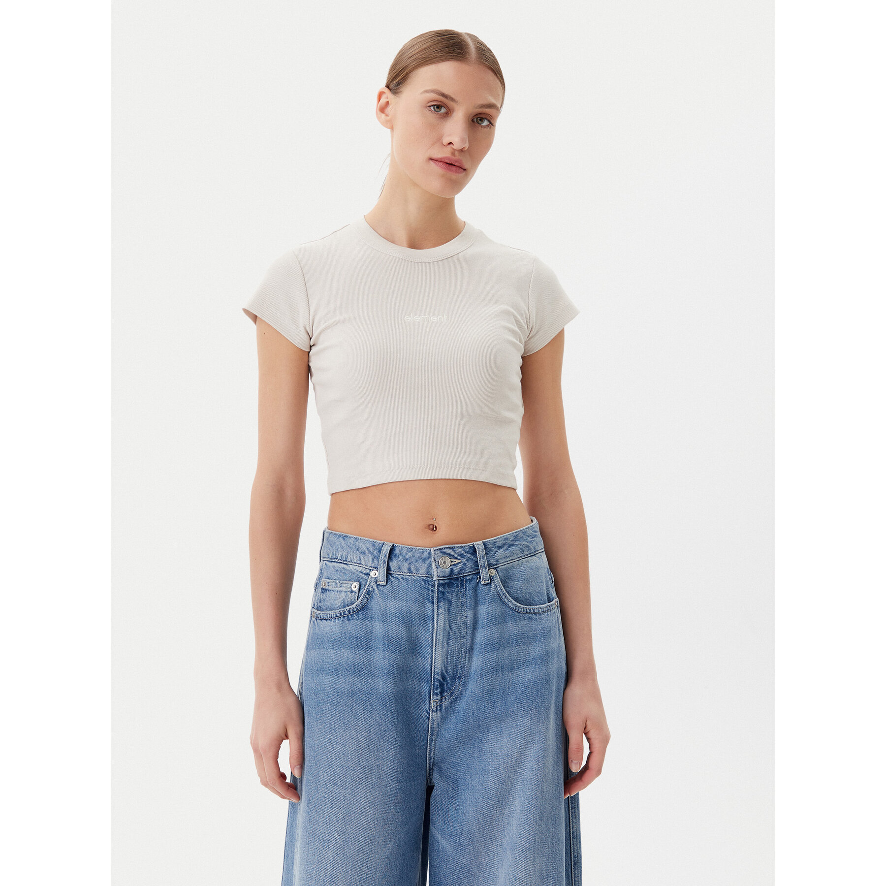 Element T-Shirt ELJKT00117 Μπεζ