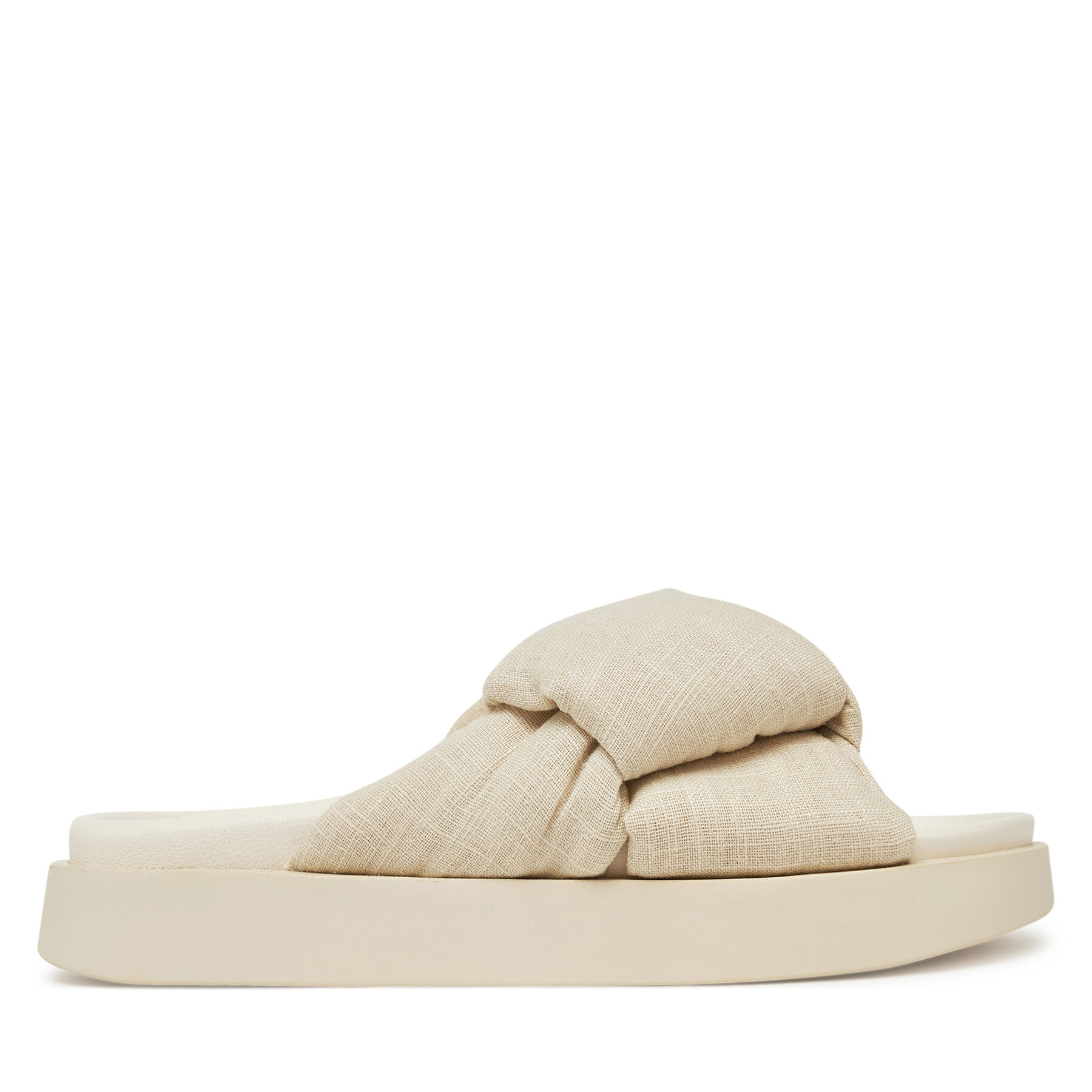 Nazouváky Inuikii Oversized Linken Knot-147 1028 Écru