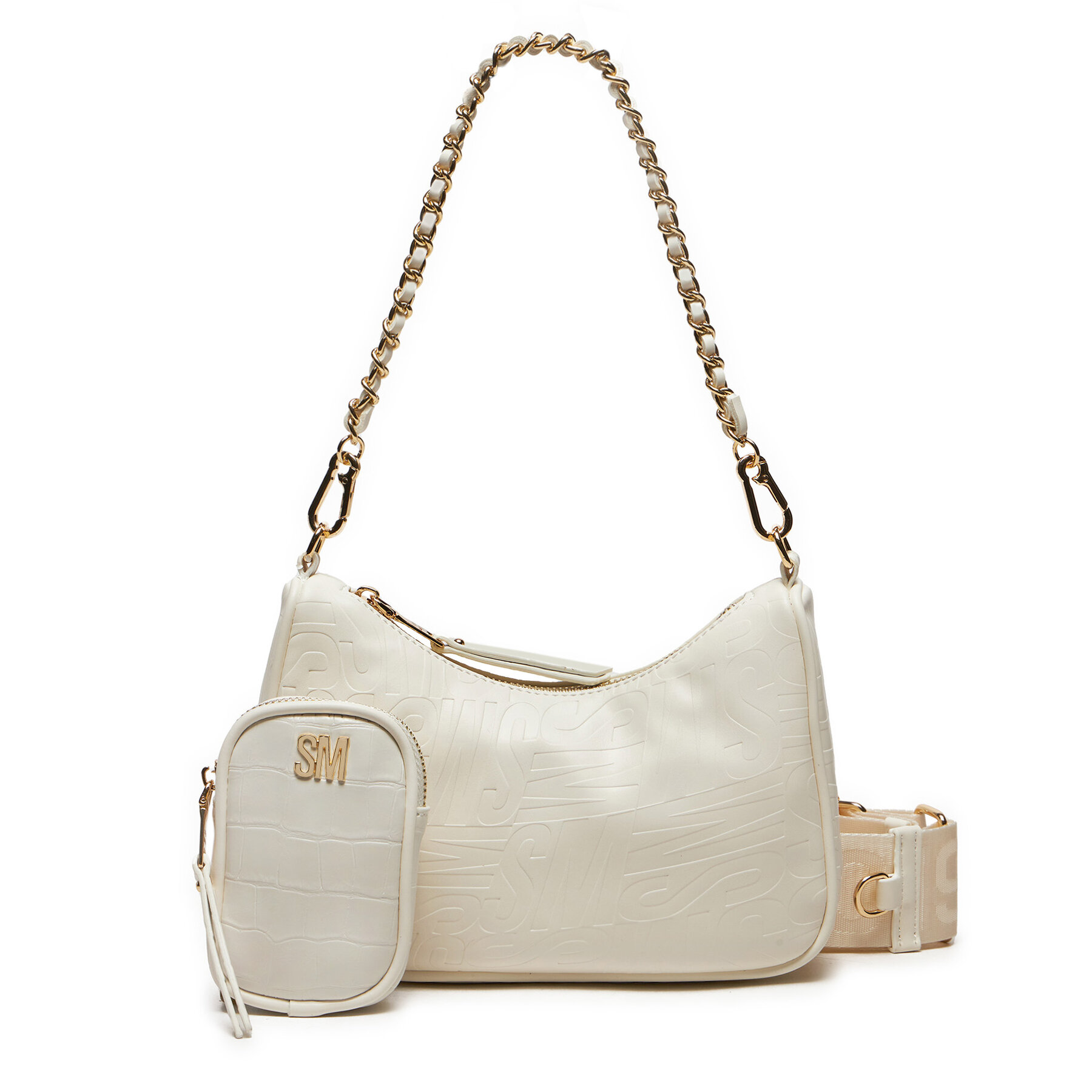 Sac à main Steve Madden Btwistie SM13001045 Blanc