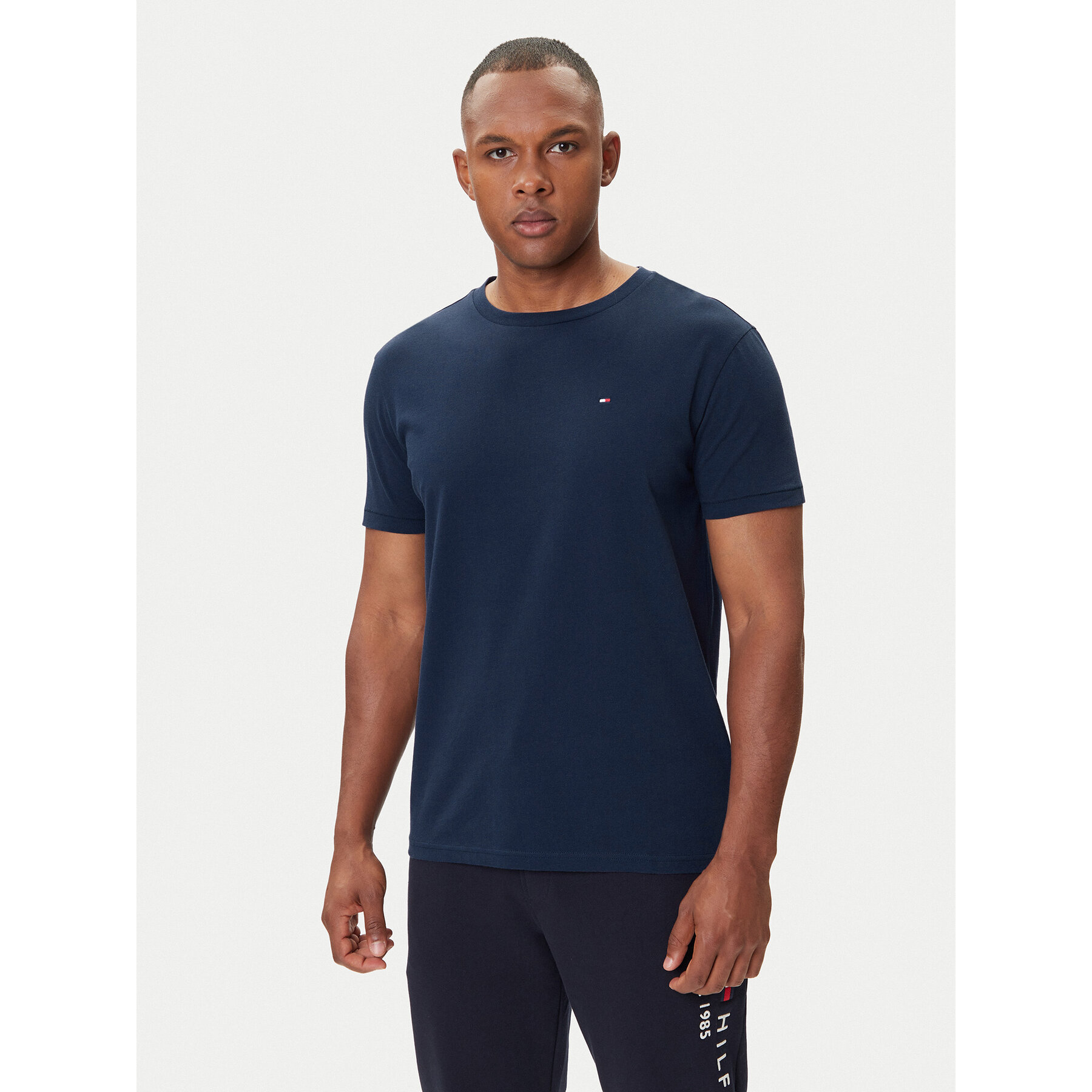 Tommy Hilfiger Majica 2S87904671 Mornarsko modra Regular Fit