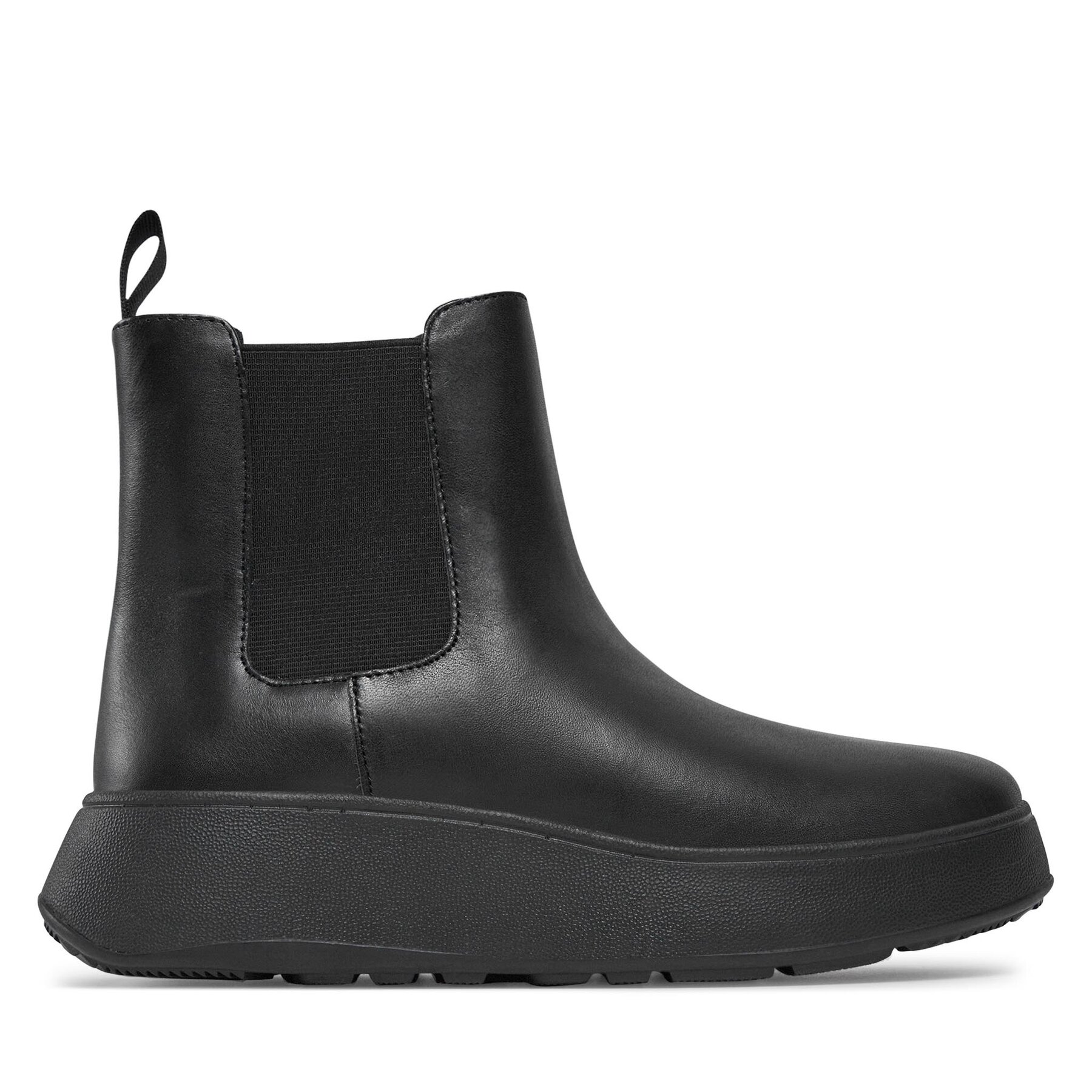 Členková obuv s elastickým prvkom FitFlop F-Mode FH4-090 Čierna