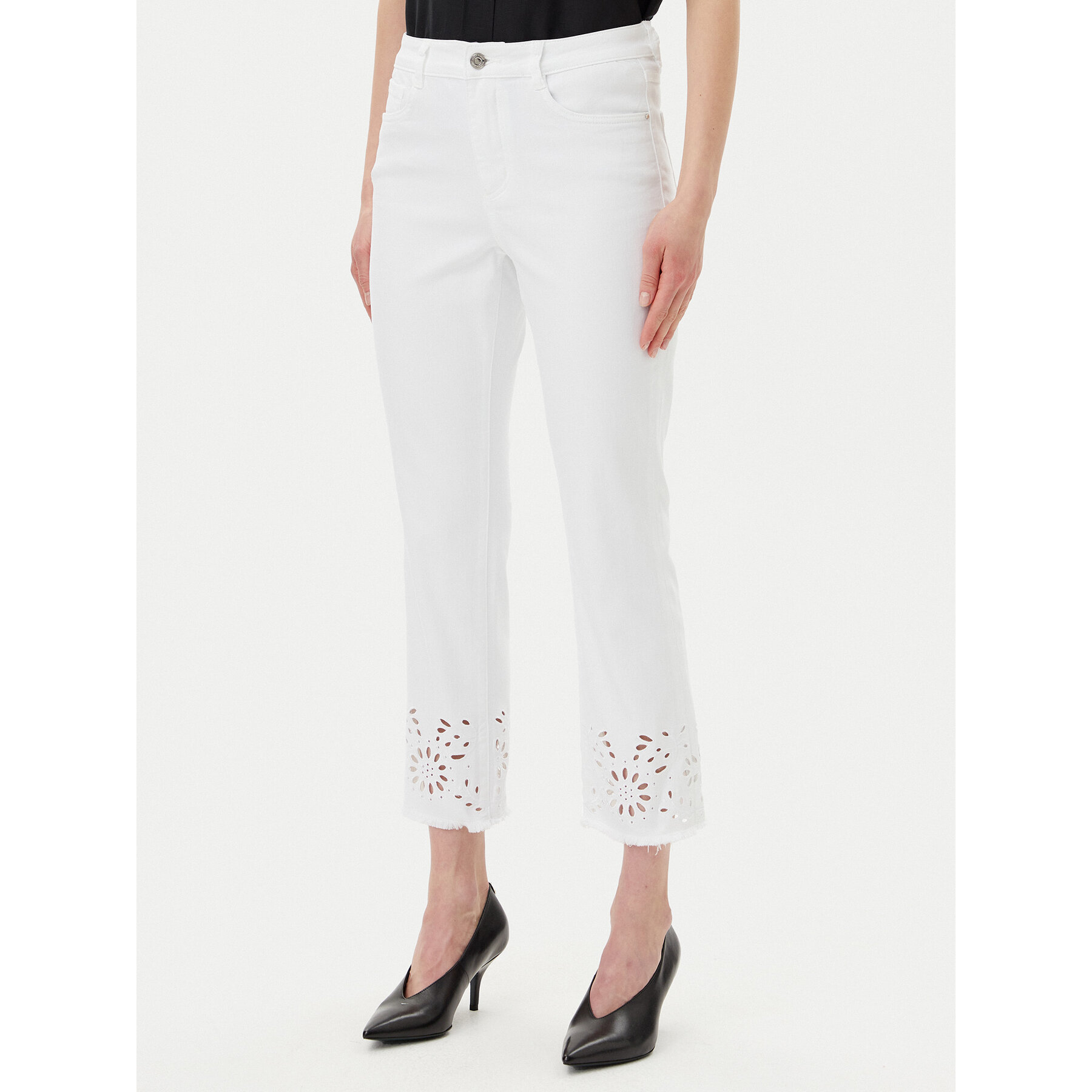 Joseph Ribkoff Culottes 251965 Weiß Regular Fit